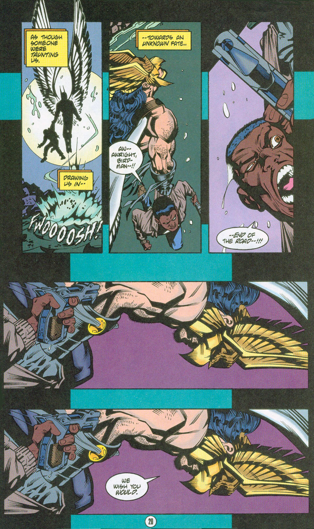 Hawkman (1993) Issue #31 #34 - English 21