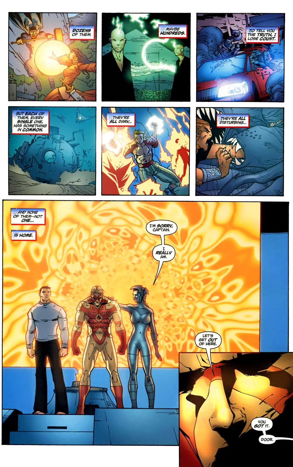 Read online Captain Atom: Armageddon comic -  Issue #5 - 16