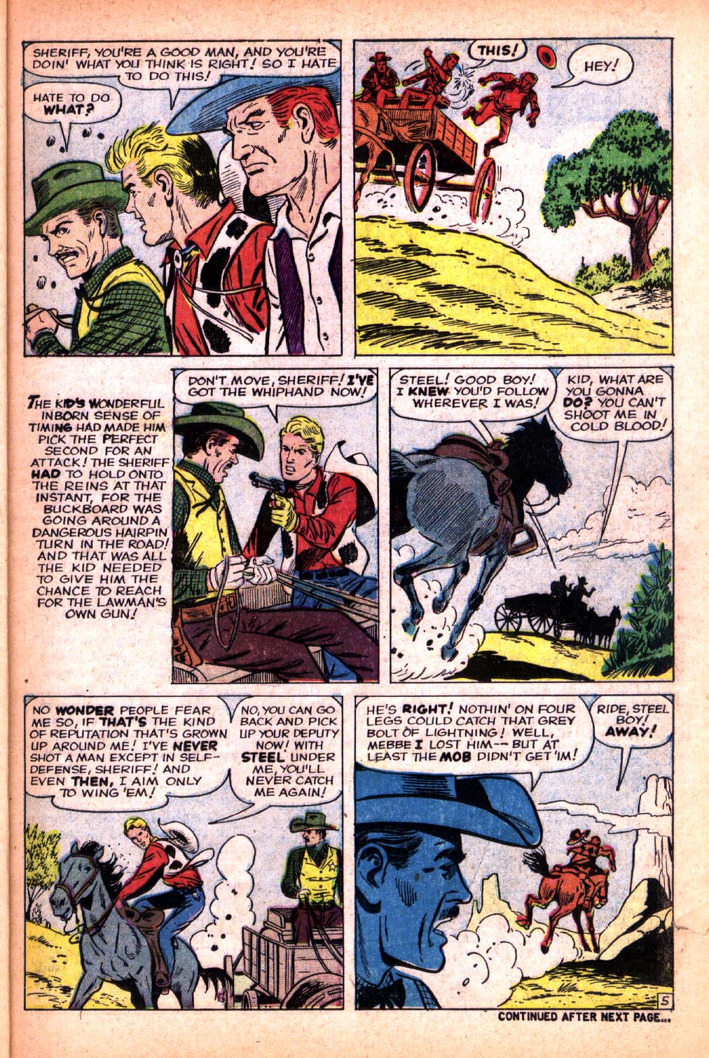 Read online Kid Colt Outlaw comic -  Issue #93 - 7