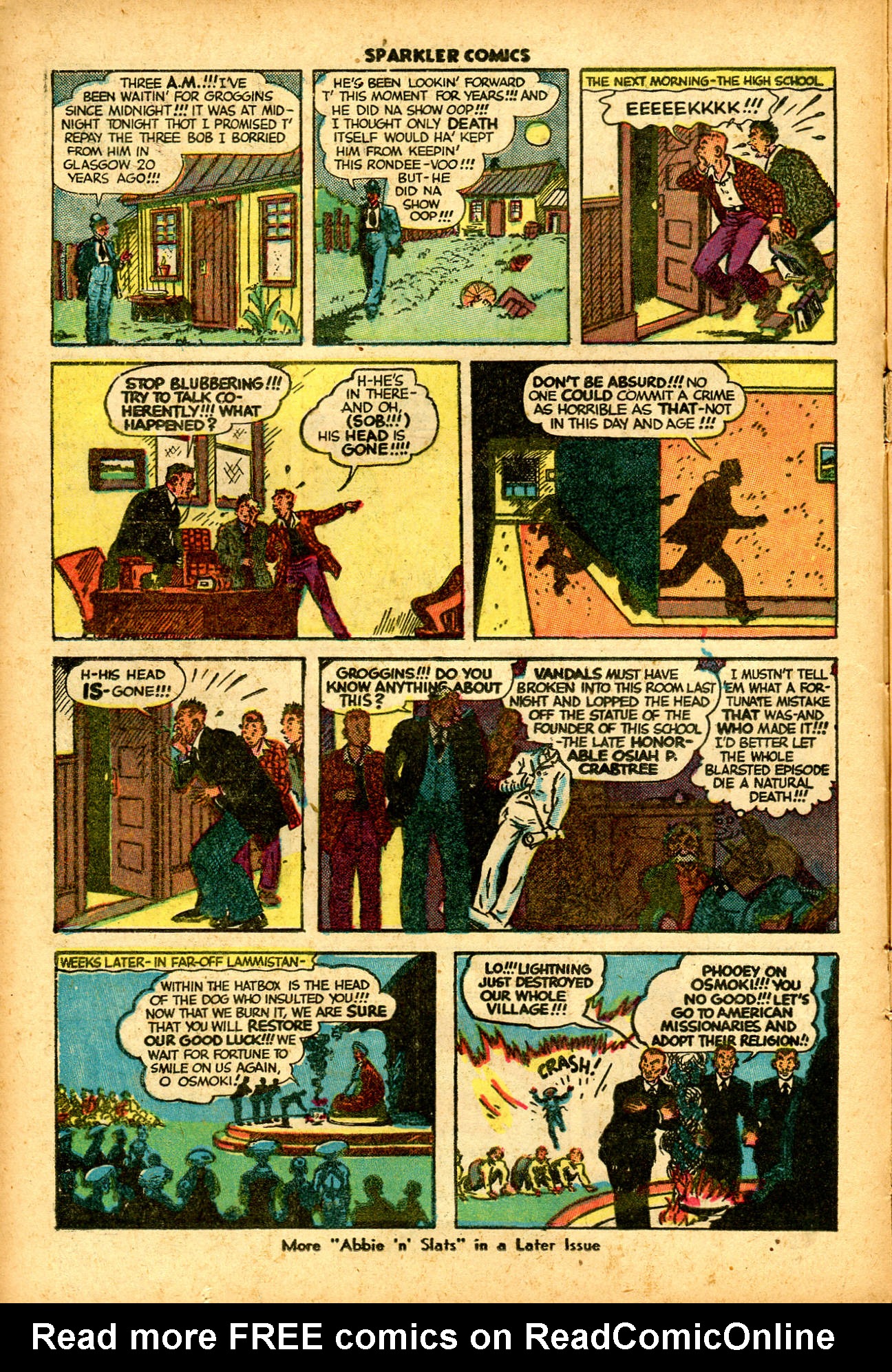 Read online Sparkler Comics comic -  Issue #62 - 18
