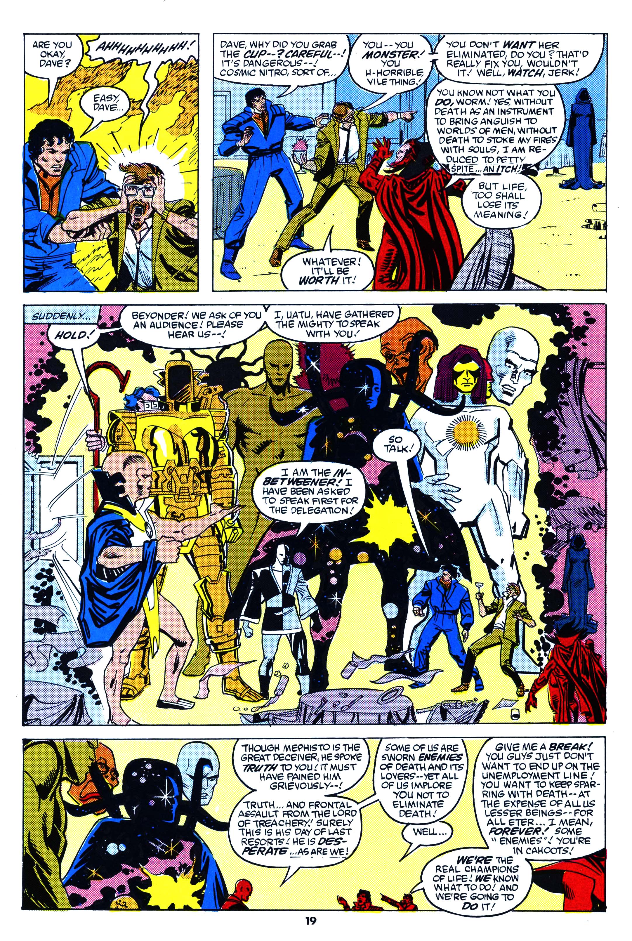 Read online Secret Wars (1985) comic -  Issue #64 - 19