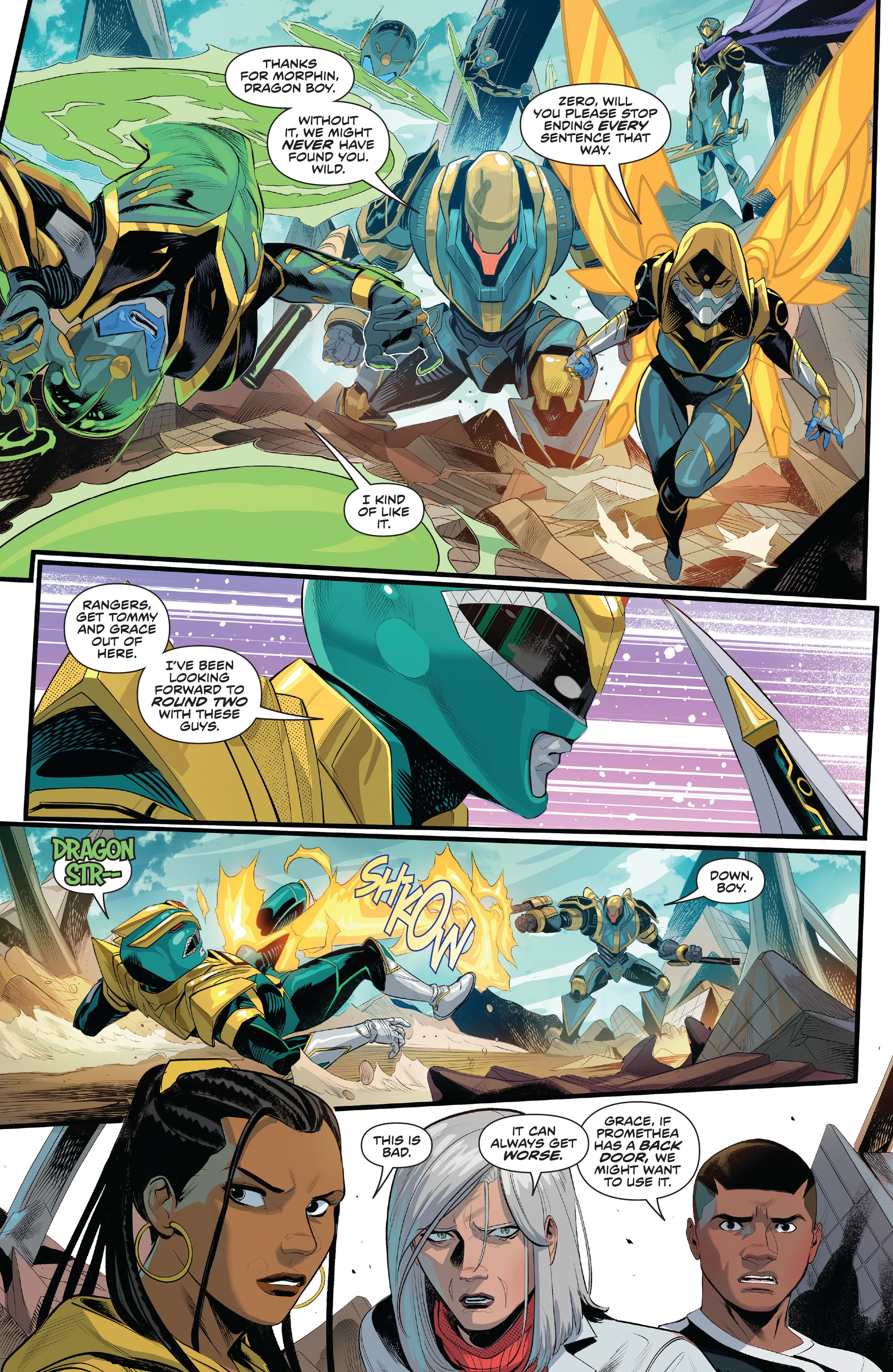 Read online Power Rangers comic -  Issue #14 - 8