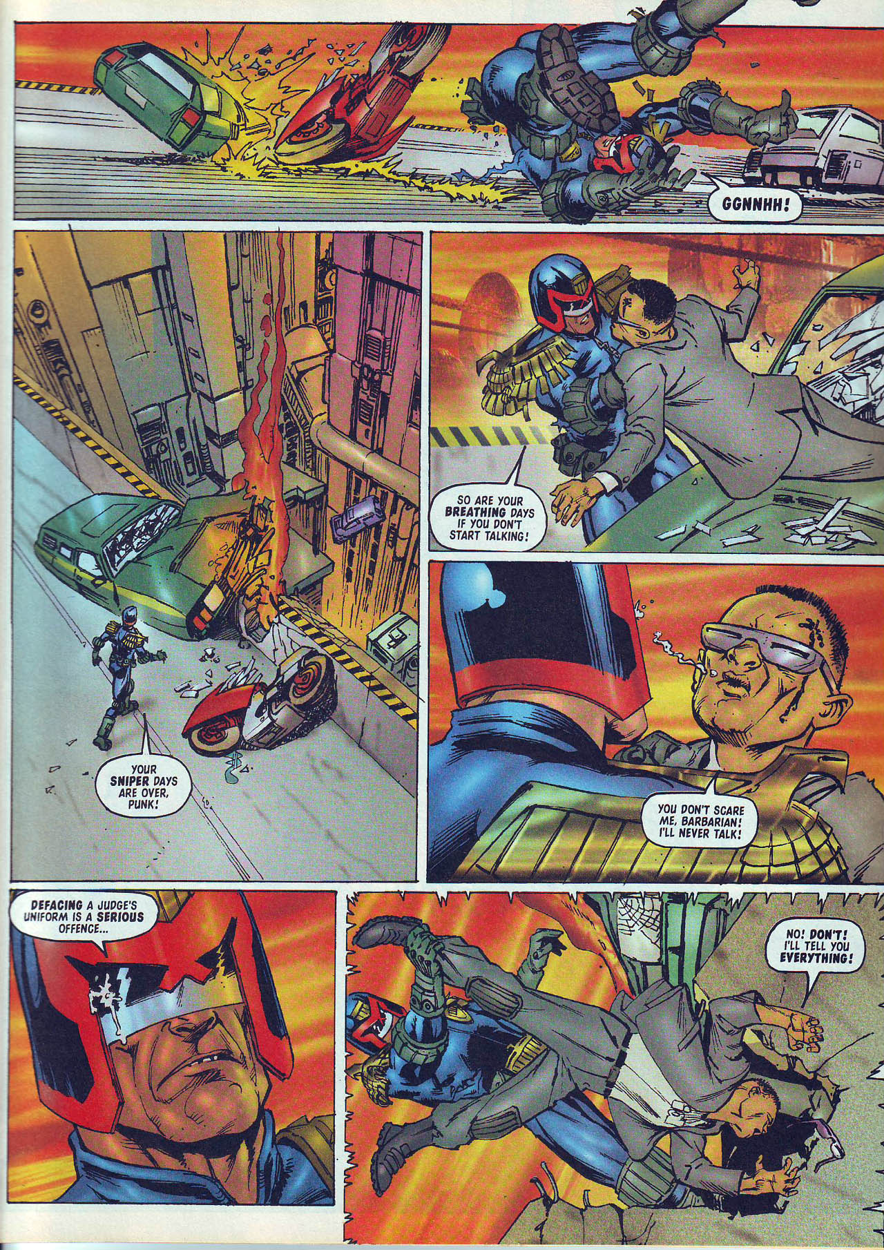 Read online Judge Dredd Megazine (vol. 3) comic -  Issue #33 - 2