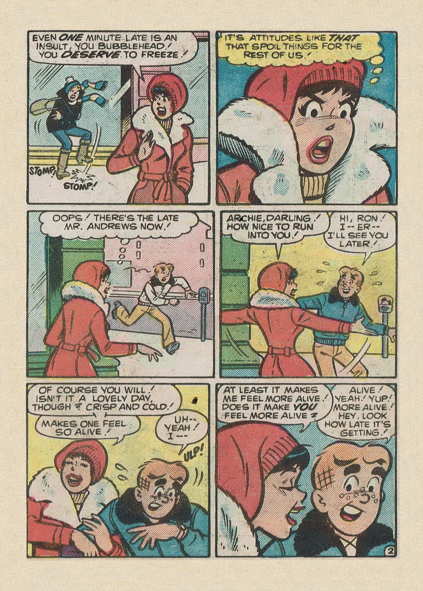 Read online Archie...Archie Andrews, Where Are You? Digest Magazine comic -  Issue #49 - 119