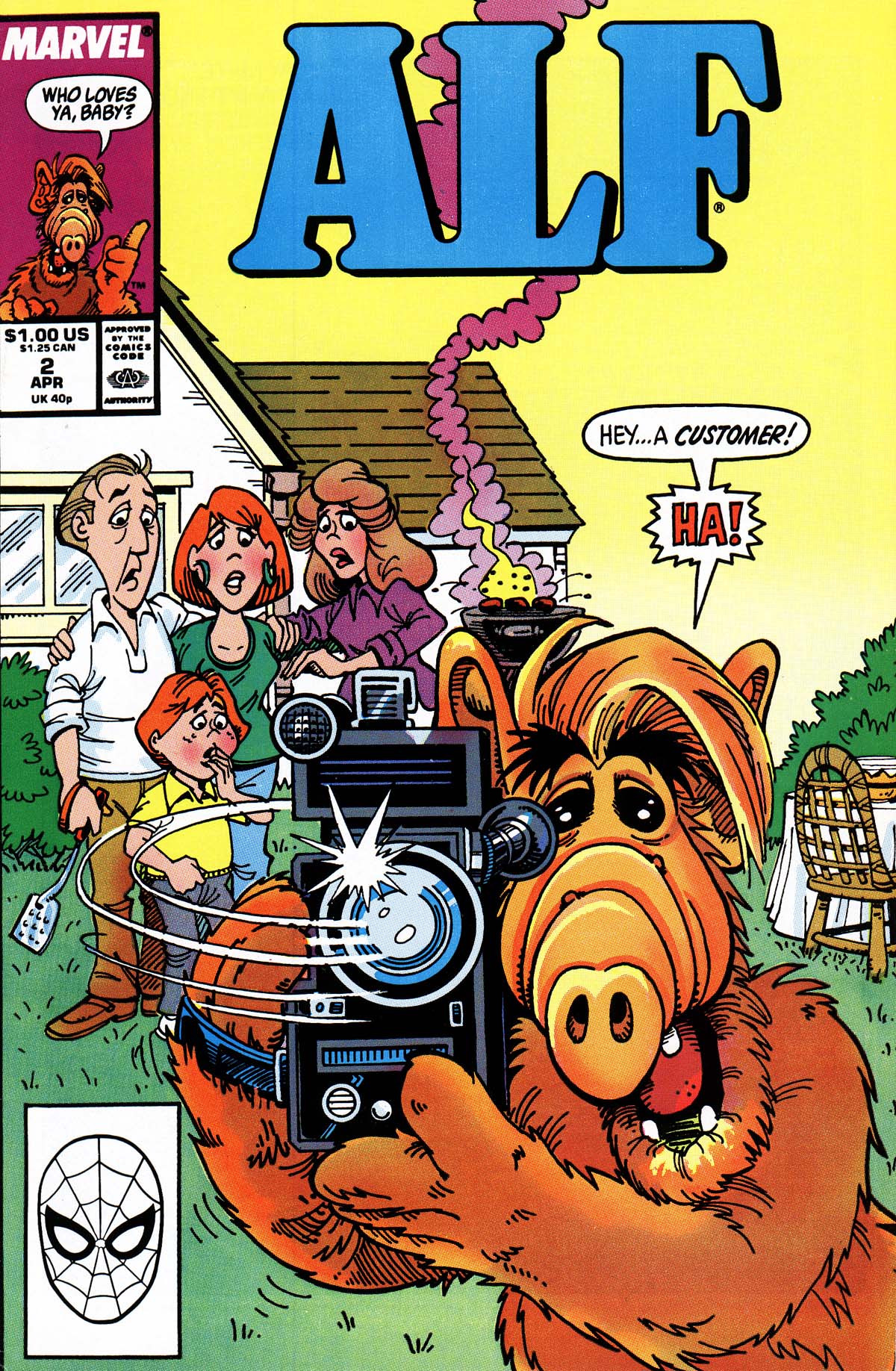 Read online ALF comic -  Issue #2 - 1