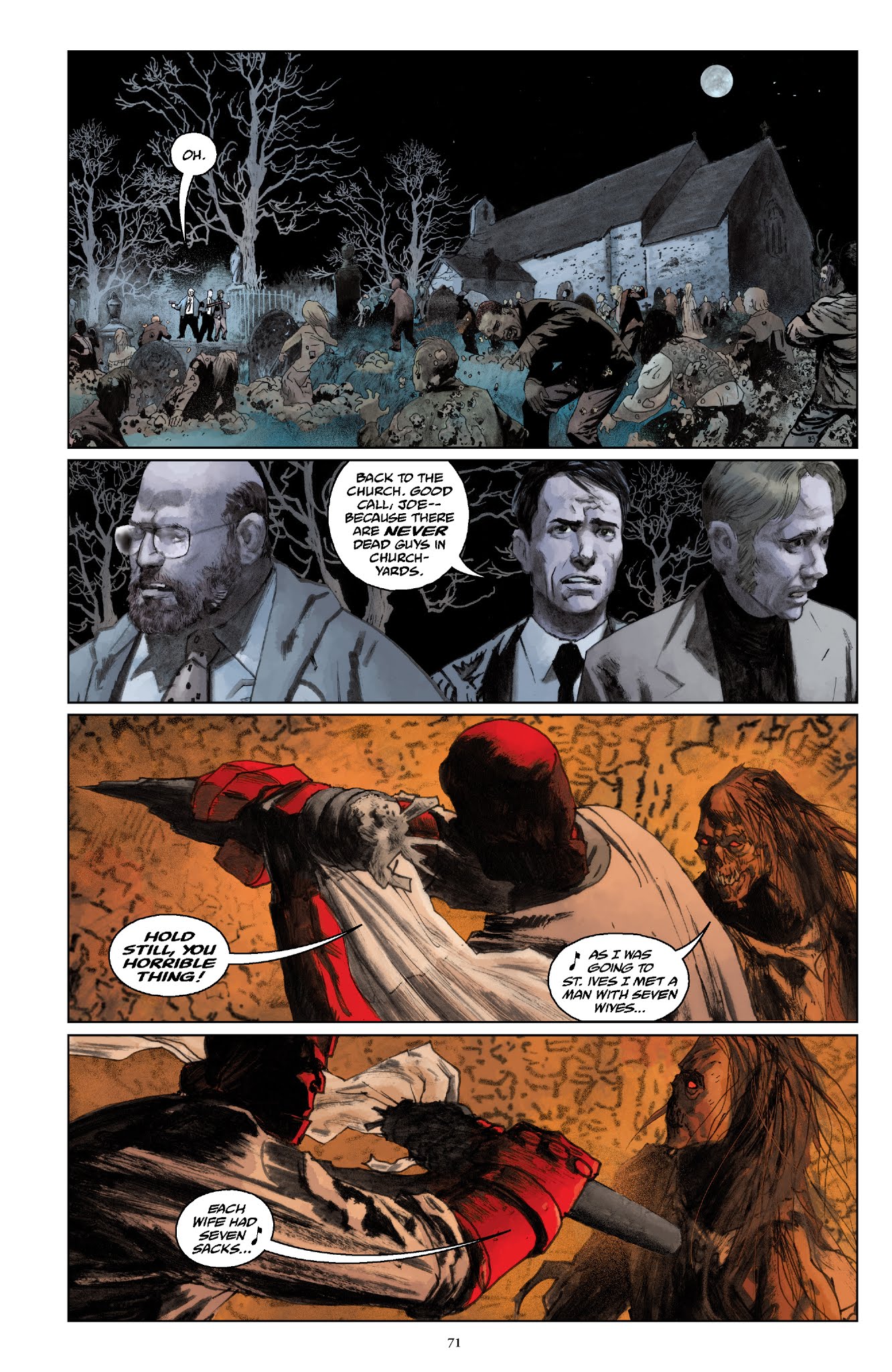 Read online Hellboy The Complete Short Stories comic -  Issue # TPB 2 (Part 1) - 72