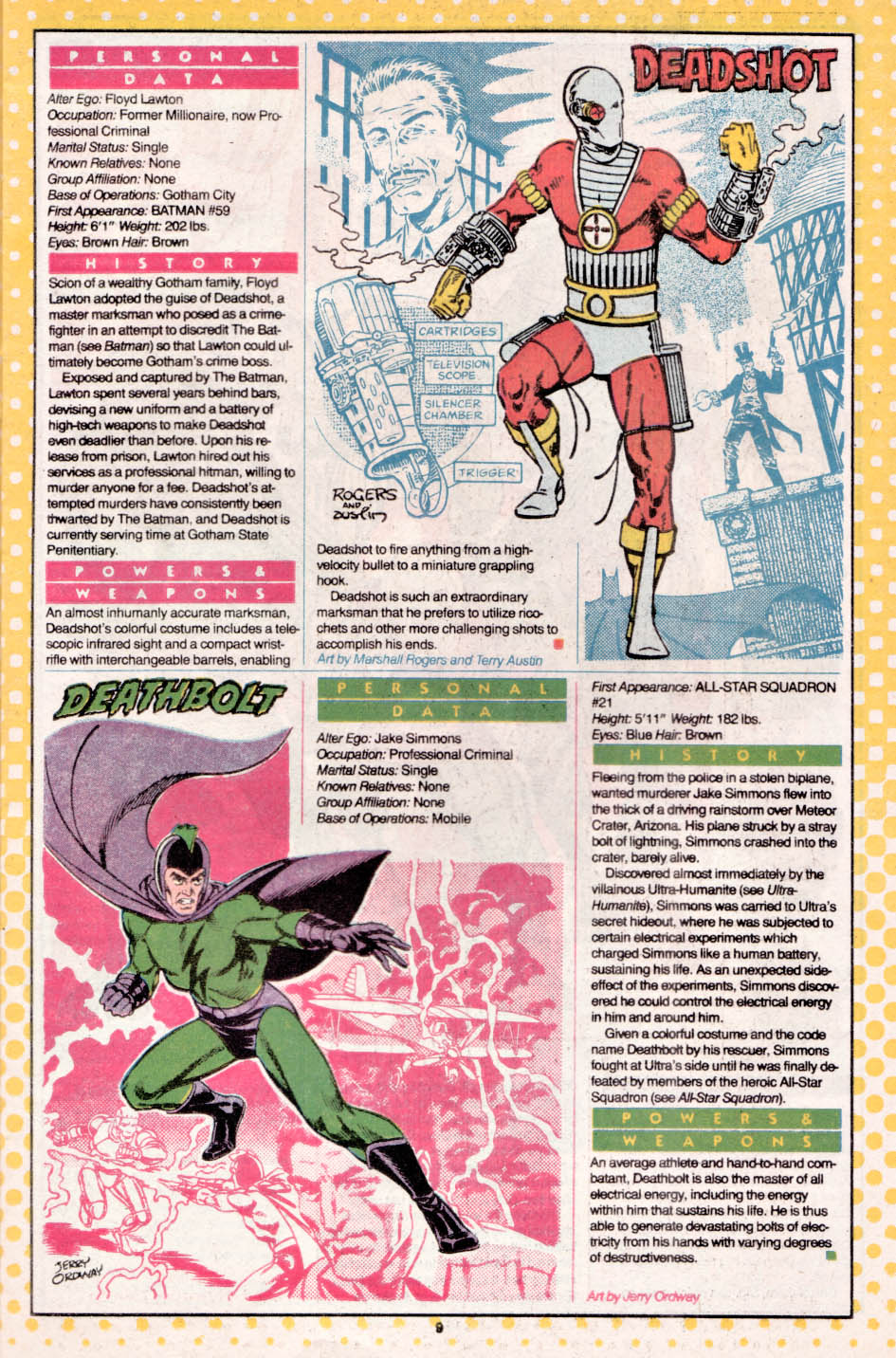 Read online Who's Who: The Definitive Directory of the DC Universe comic -  Issue #6 - 11