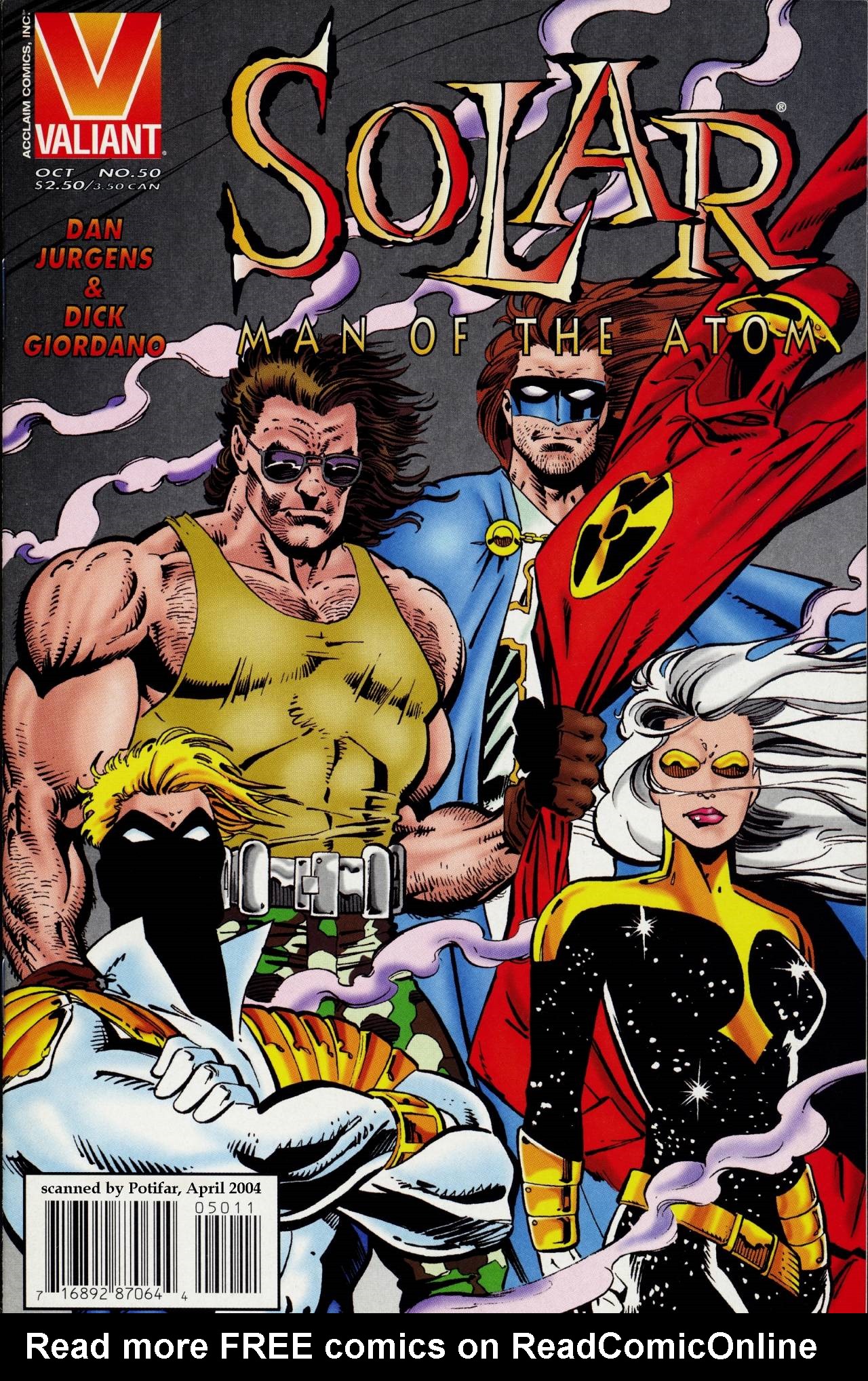 Read online Solar, Man of the Atom comic -  Issue #50 - 1