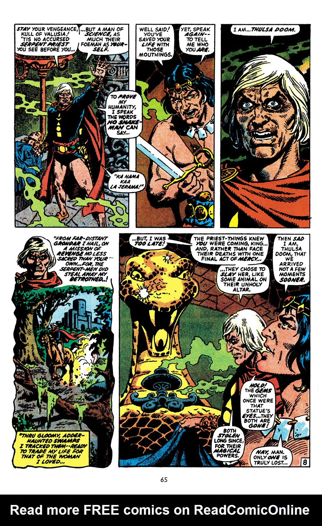 Read online The Chronicles of Kull comic -  Issue # TPB 1 (Part 1) - 66
