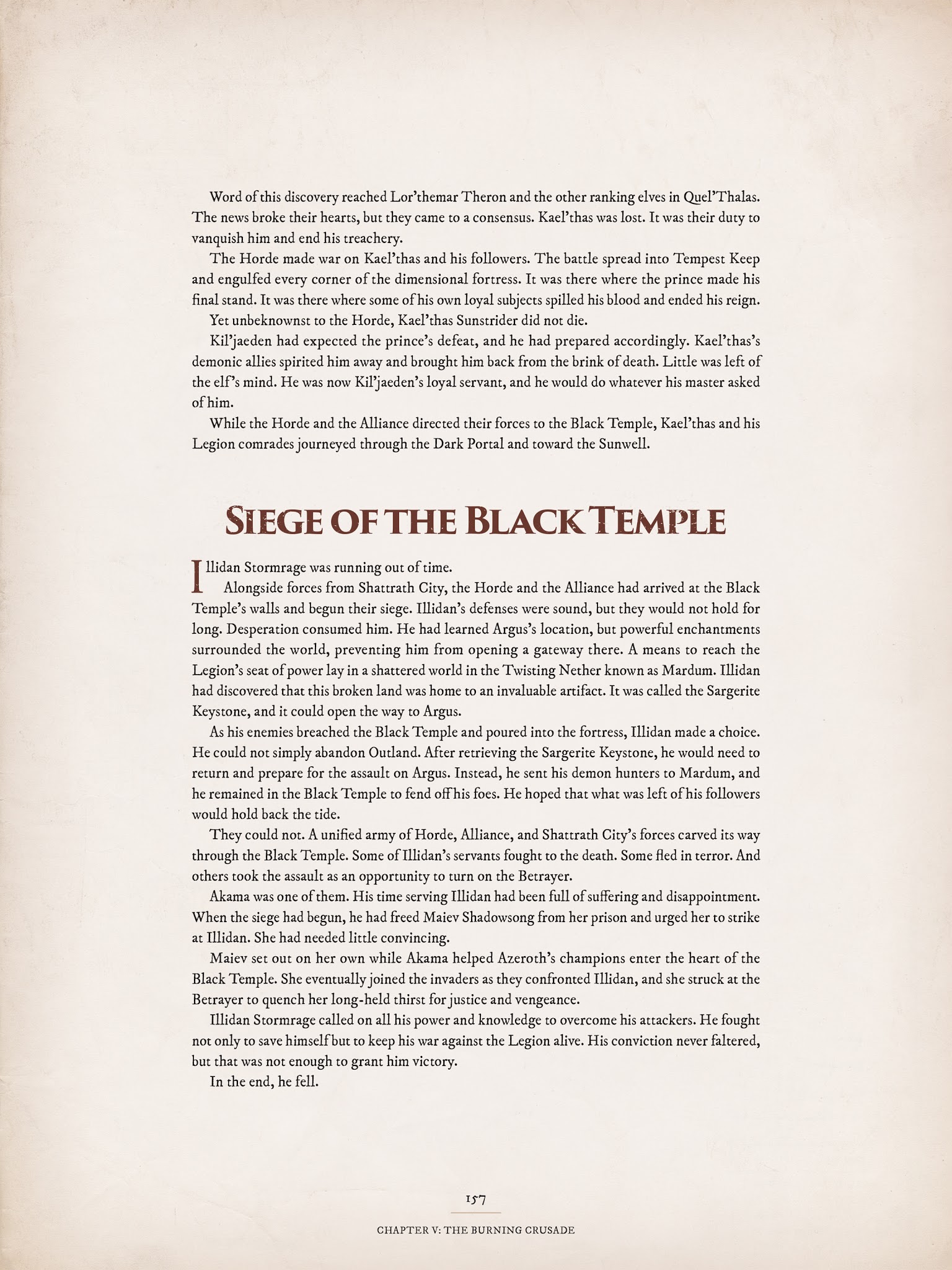 Read online World of Warcraft Chronicle Vol. 3 comic -  Issue # Full - 150