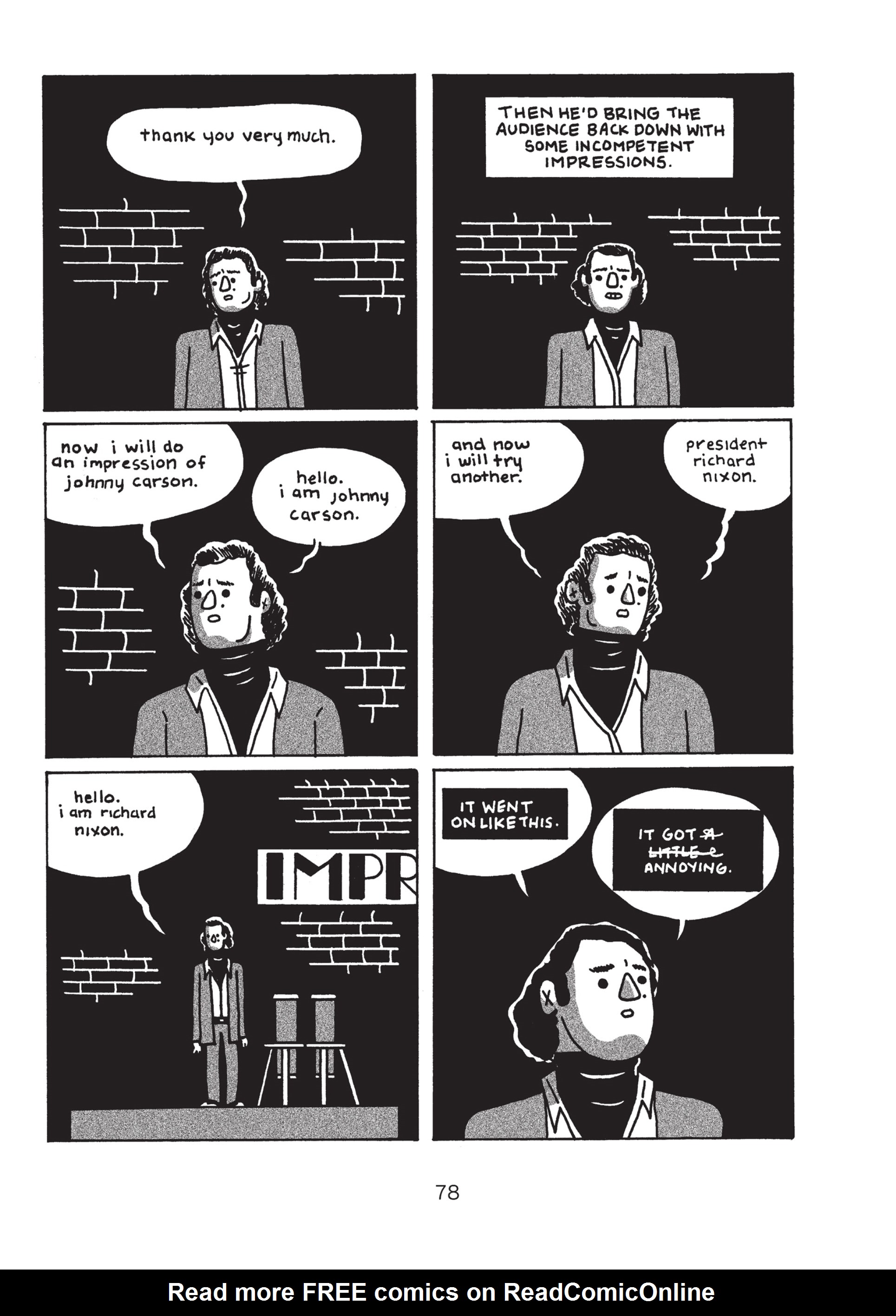 Read online Is This Guy For Real?: The Unbelievable Andy Kaufman comic -  Issue # TPB (Part 1) - 83