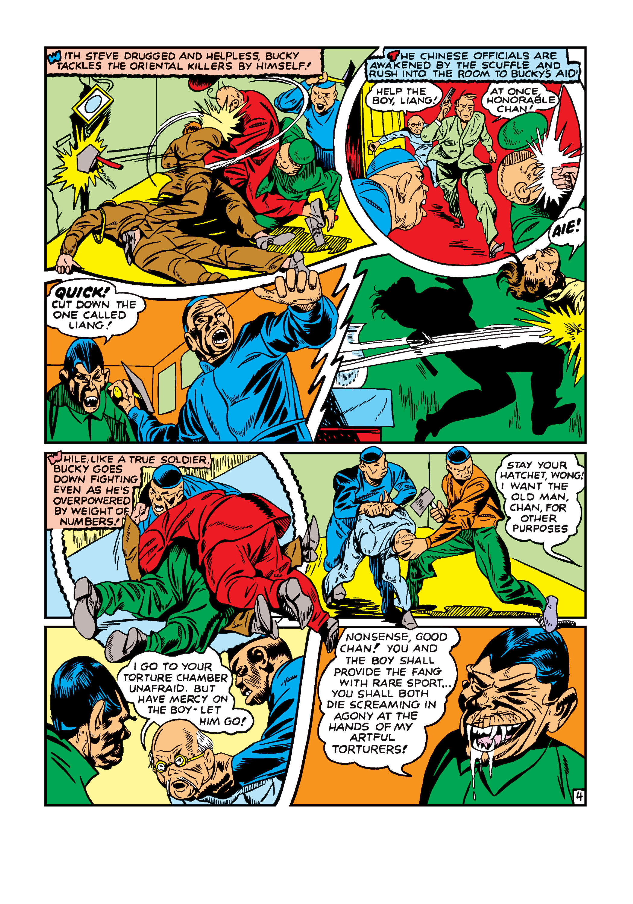 Read online Captain America Comics comic -  Issue #6 - 22