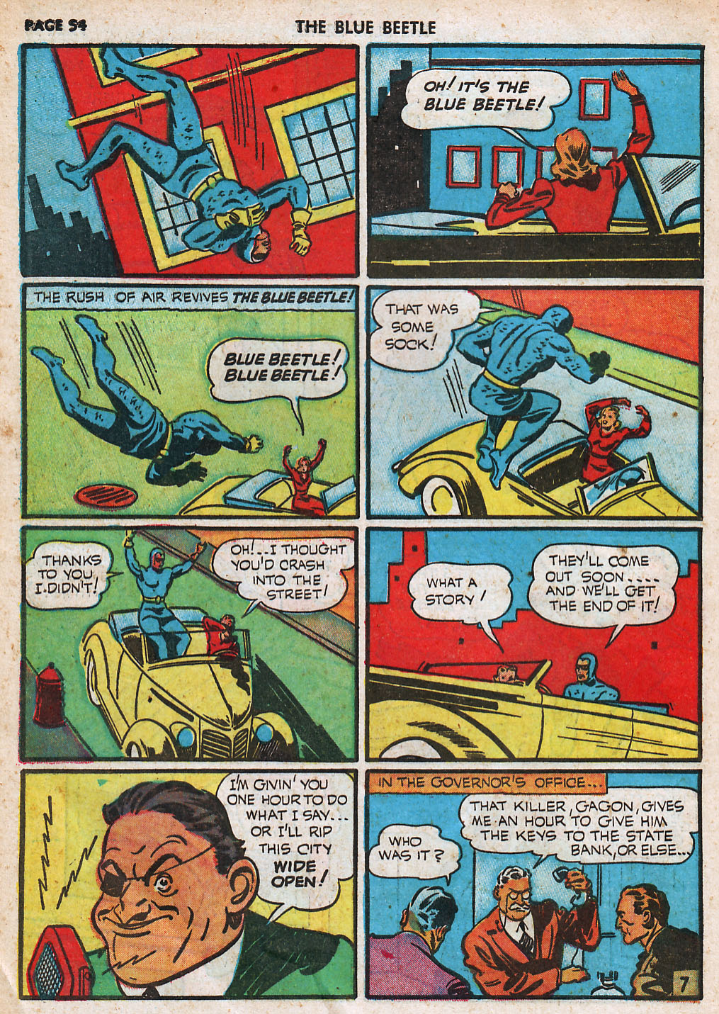 Read online The Blue Beetle comic -  Issue #8 - 55