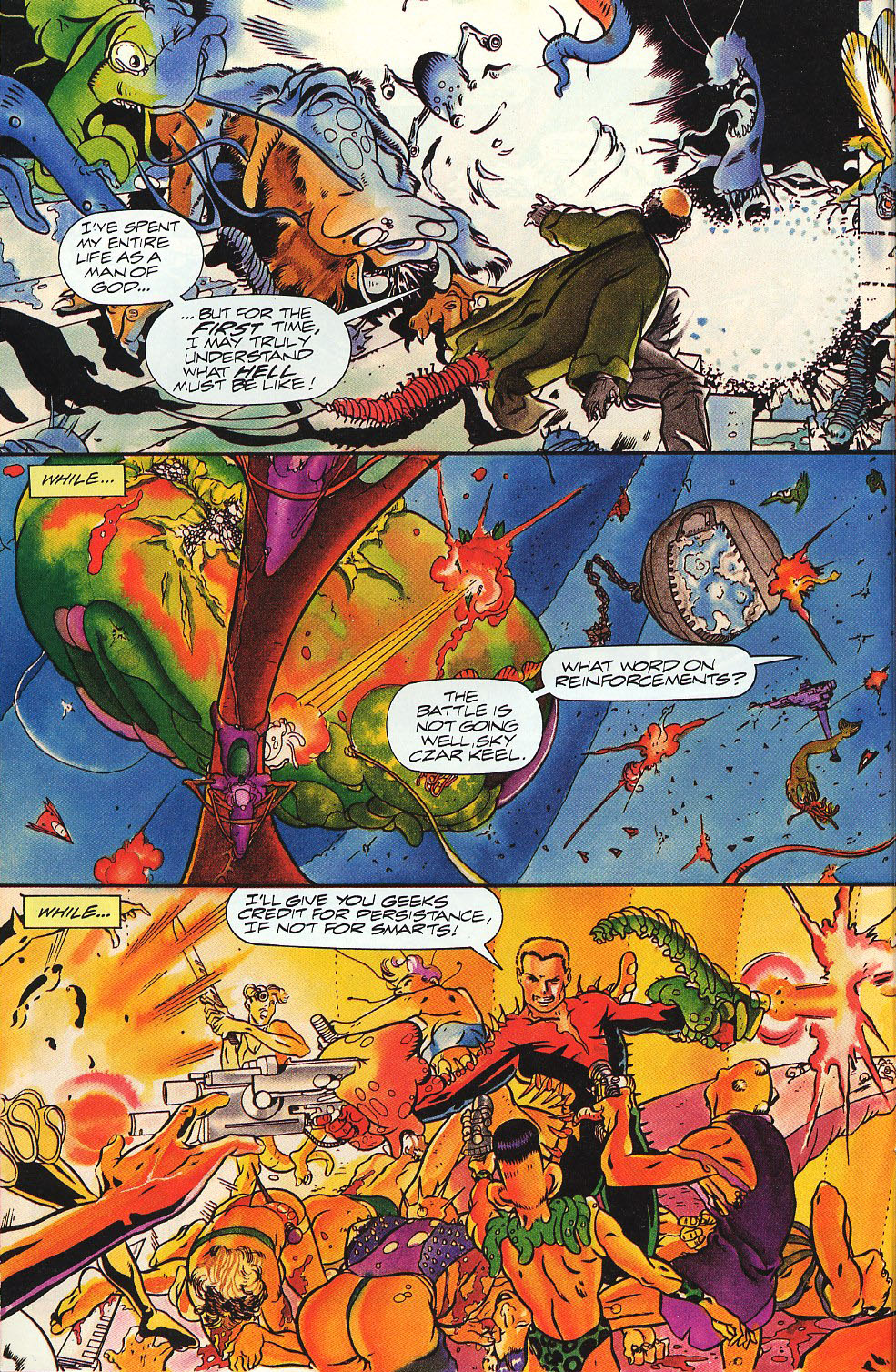 Read online Warriors of Plasm comic -  Issue #7 - 9