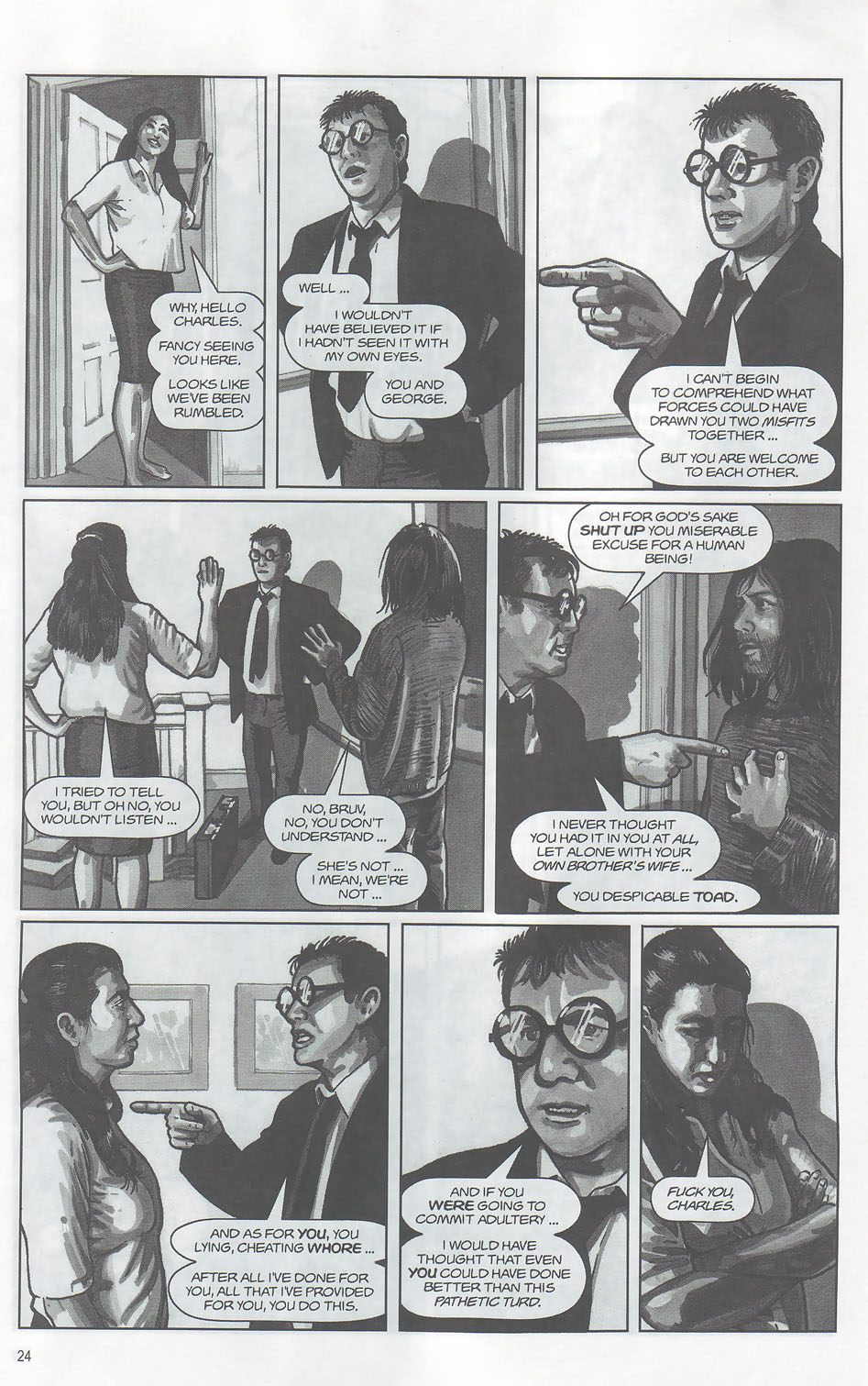 Read online Strangehaven comic -  Issue #18 - 24