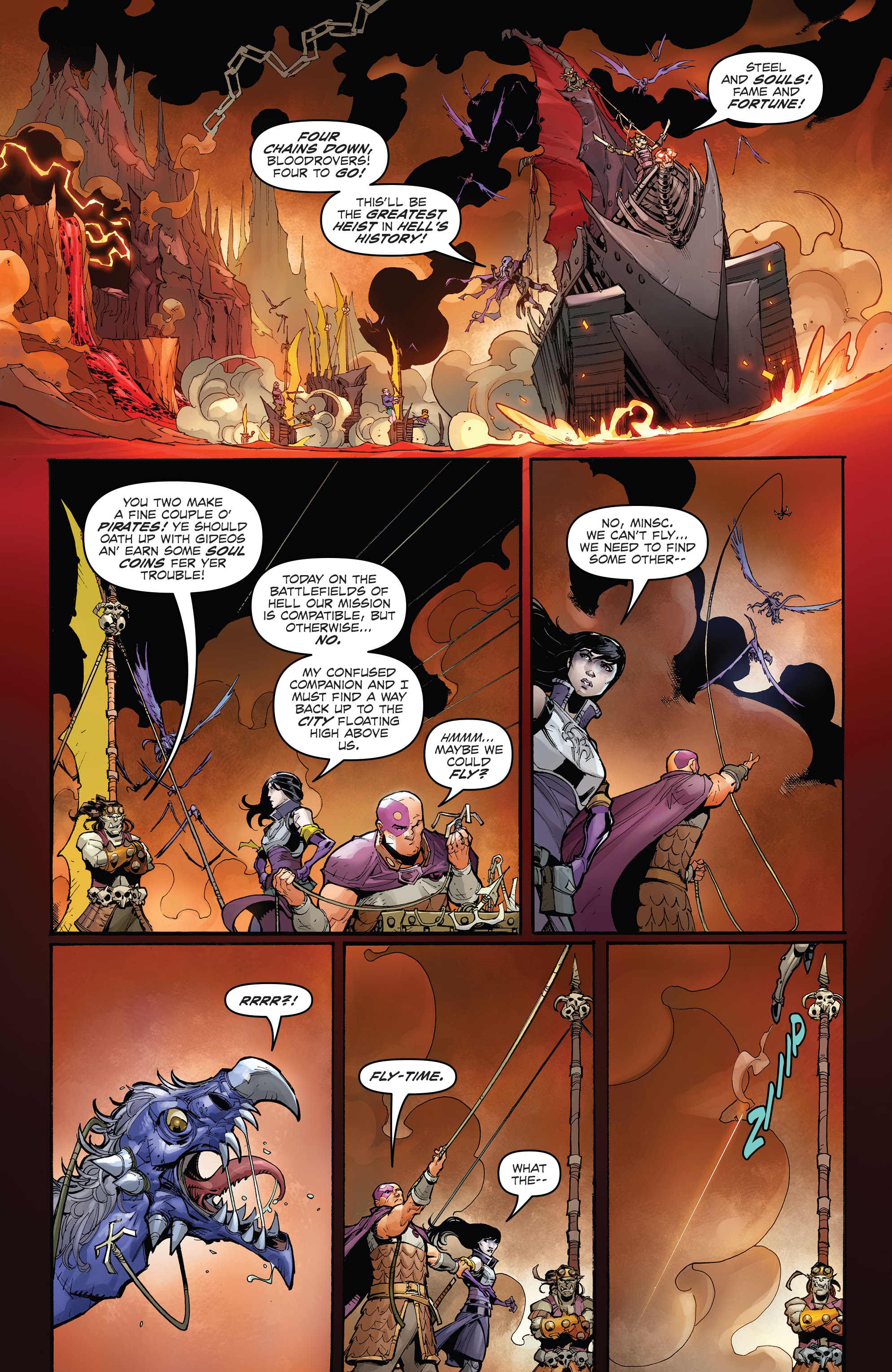 Read online Dungeons & Dragons: Infernal Tides comic -  Issue #5 - 10