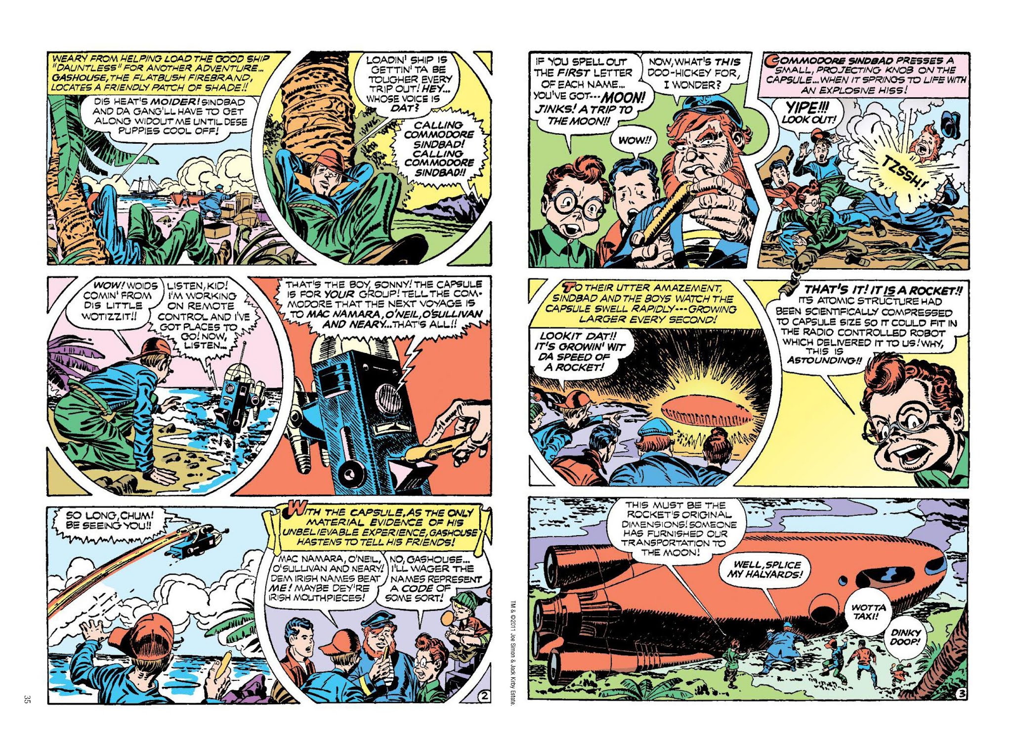 Read online The Jack Kirby Collector comic -  Issue #56 - 35