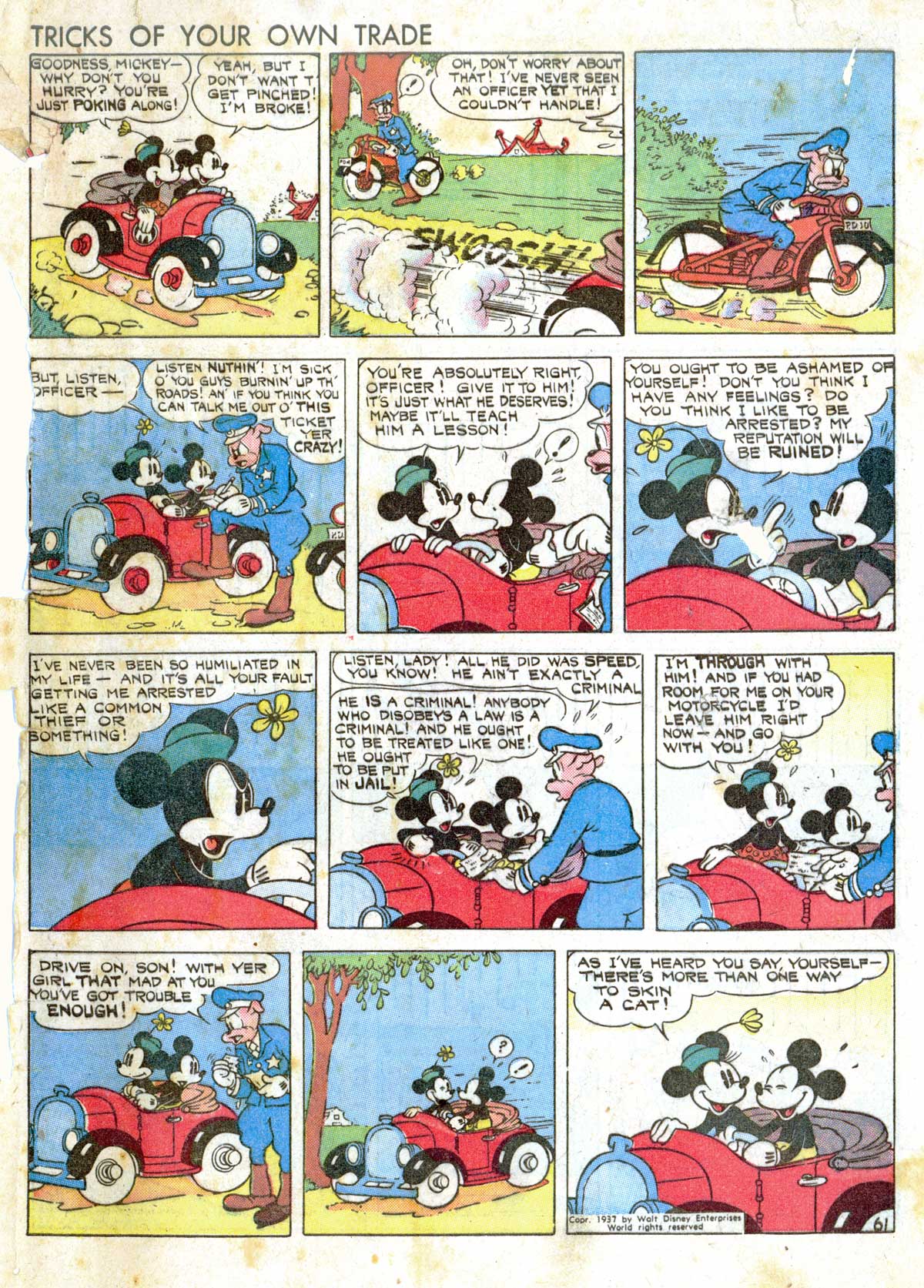 Read online Walt Disney's Comics and Stories comic -  Issue #3 - 71