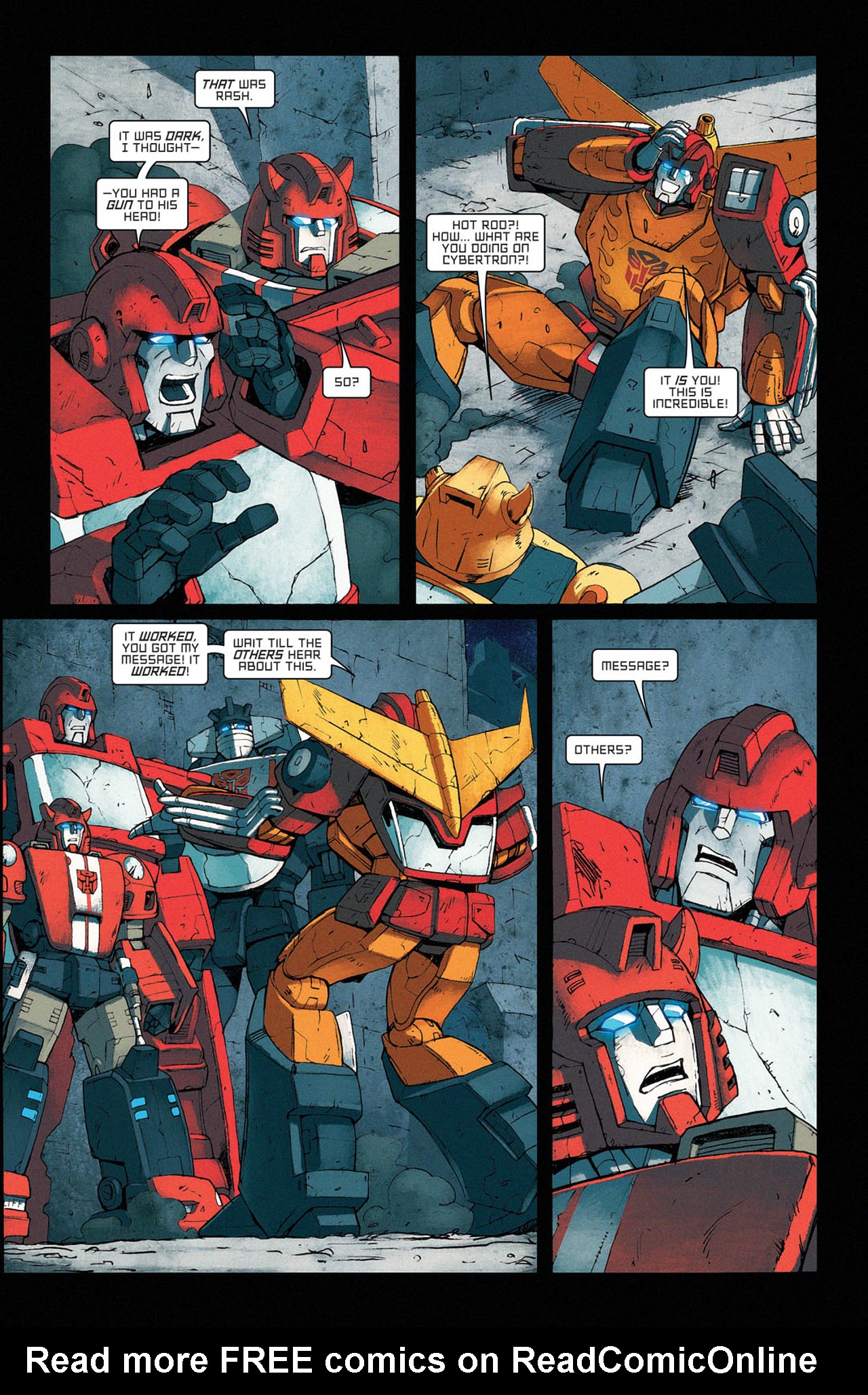 Read online The Transformers: All Hail Megatron comic -  Issue #4 - 25