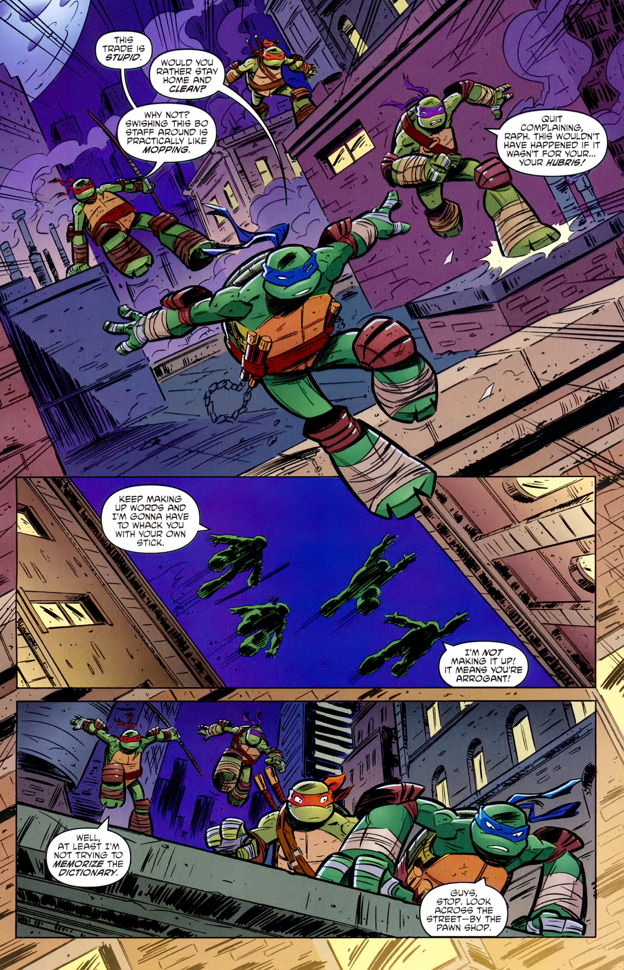 Read online Teenage Mutant Ninja Turtles New Animated Adventures Free Comic Book Day comic -  Issue # Full - 8
