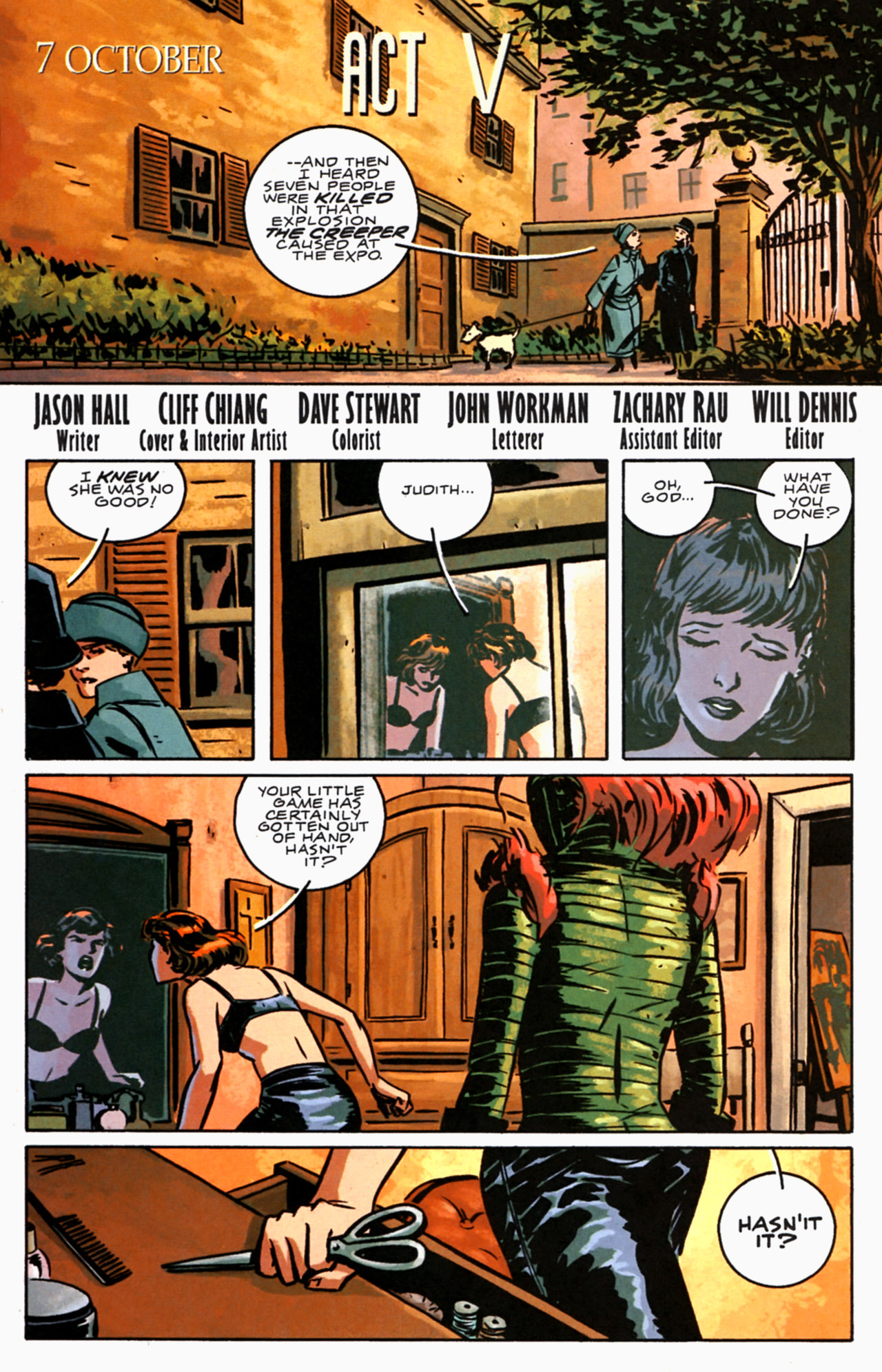 Read online Beware The Creeper (2003) comic -  Issue #5 - 2