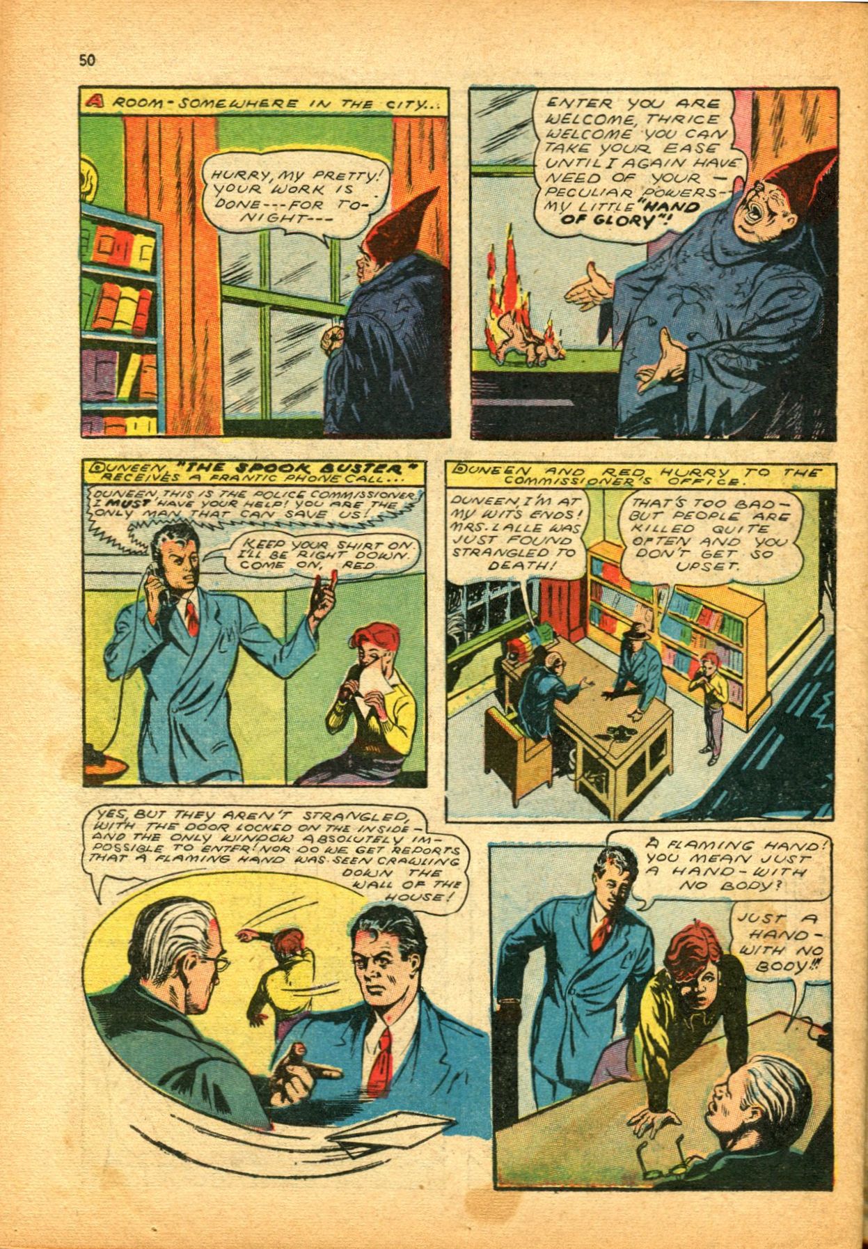 Read online Super-Magician Comics comic -  Issue #12 - 50