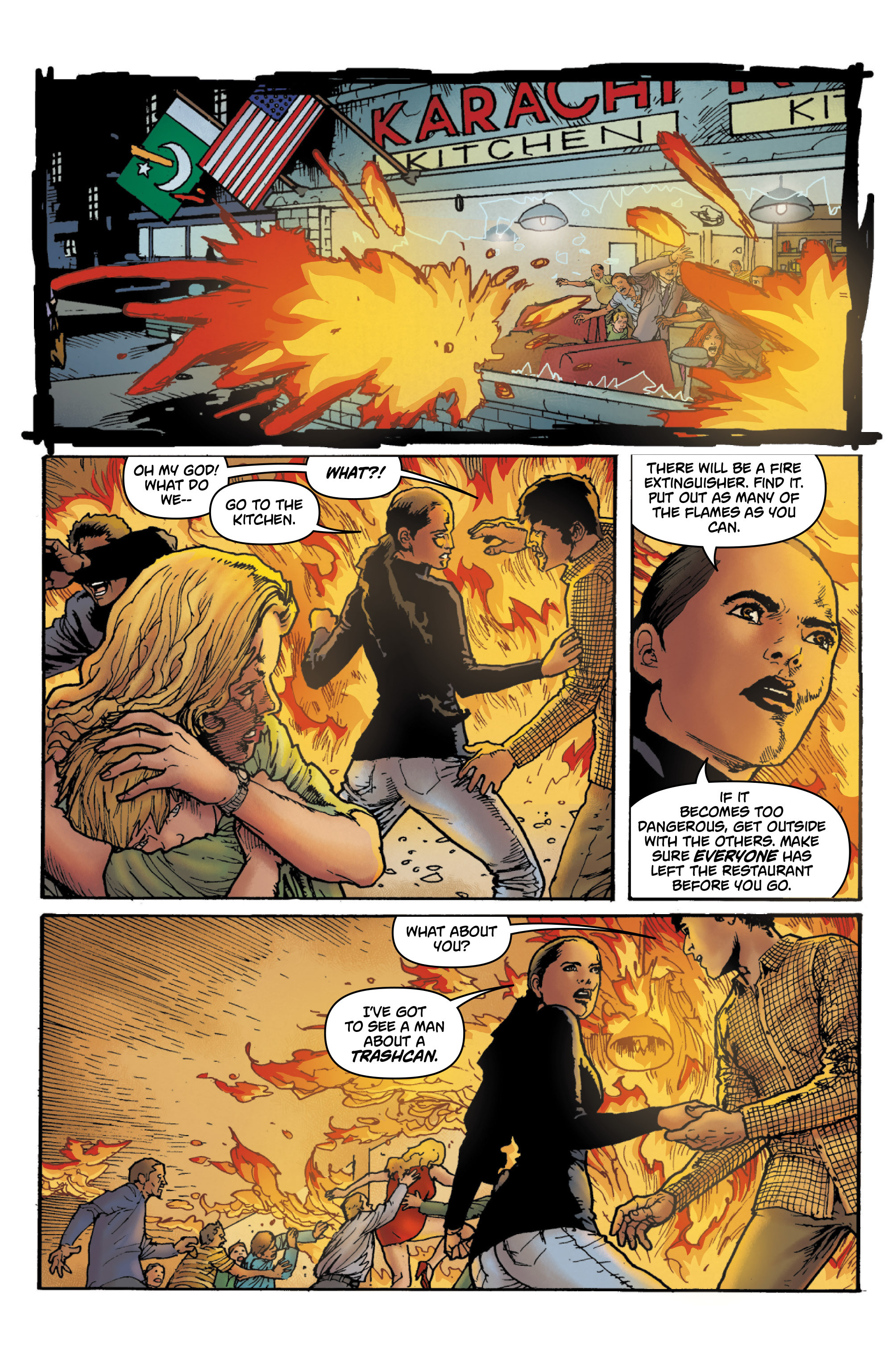 Read online Heroes Godsend comic -  Issue #3 - 18