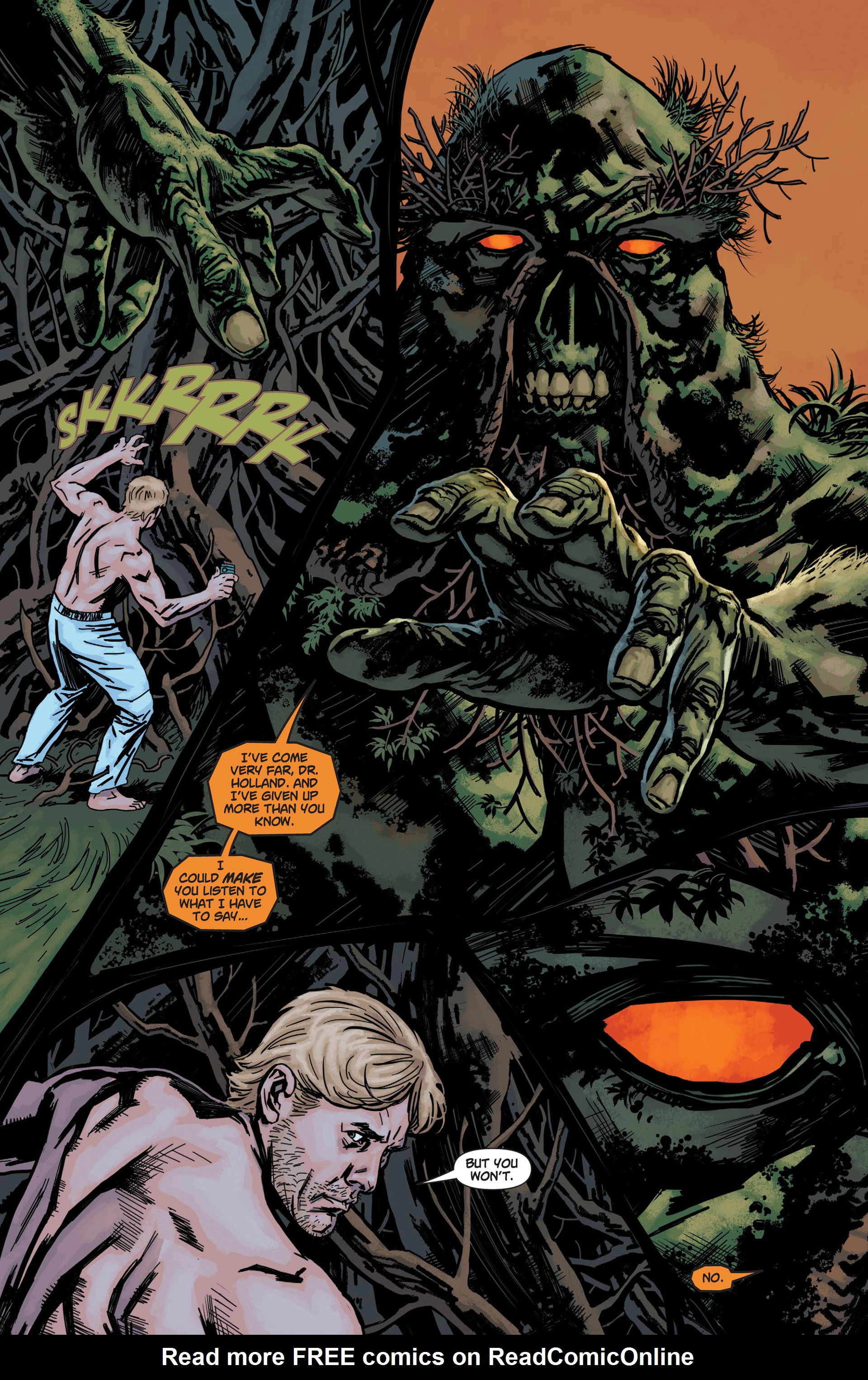 Read online Swamp Thing (2011) comic -  Issue #2 - 8