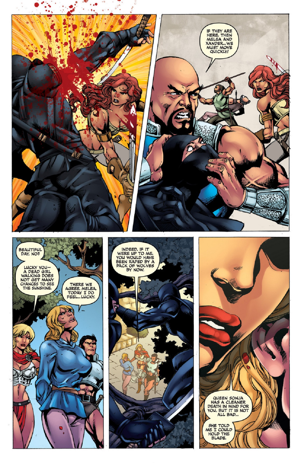 Read online Queen Sonja comic -  Issue #33 - 11