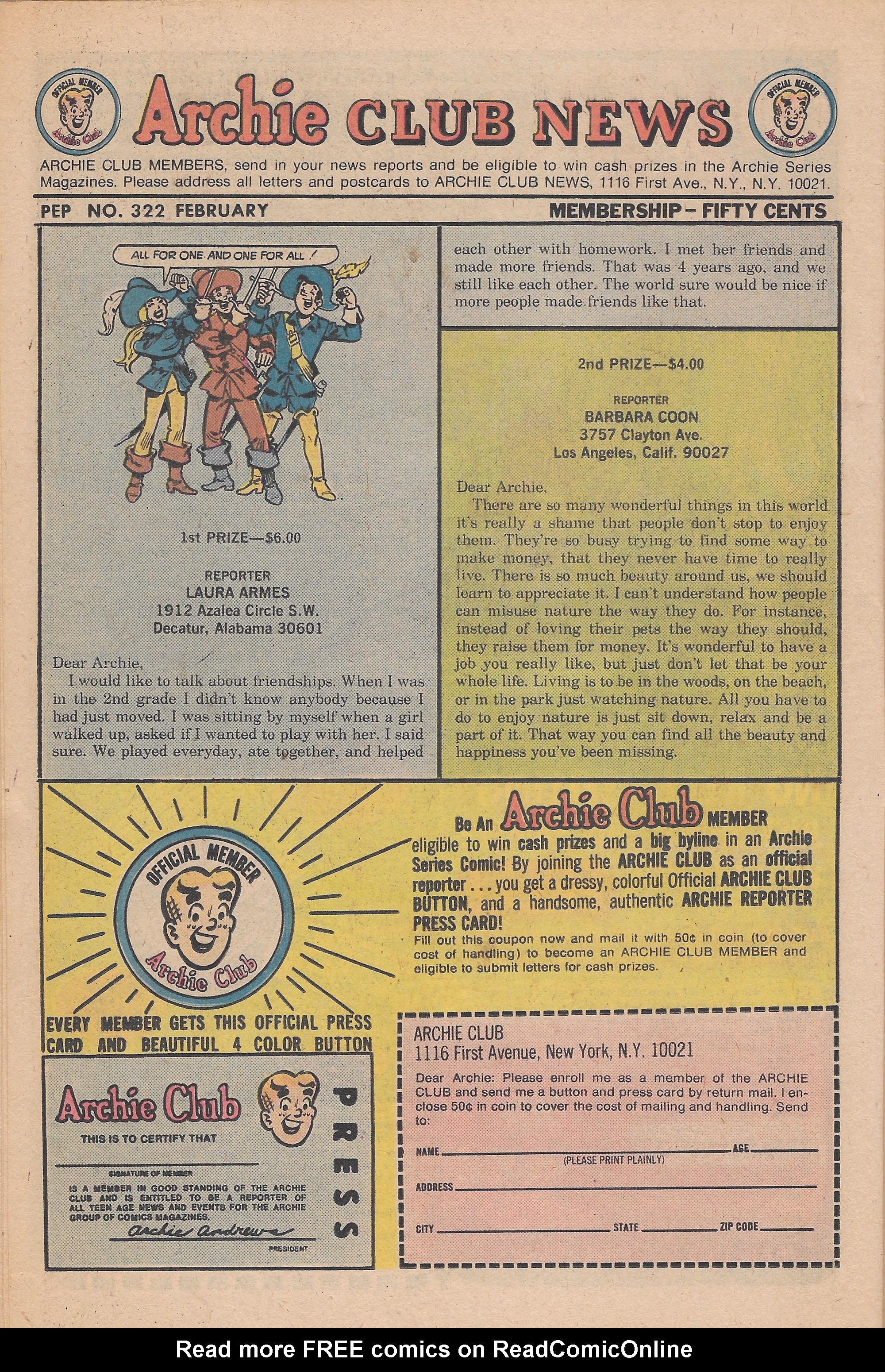 Read online Pep Comics comic -  Issue #322 - 26