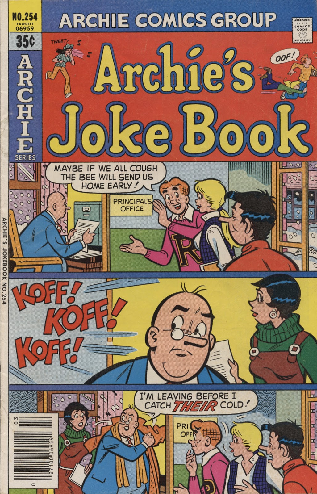 Archie's Joke Book Magazine issue 254 - Page 1
