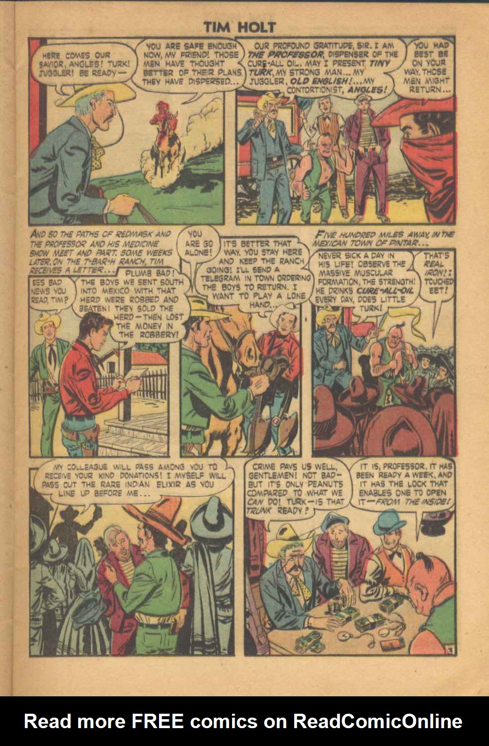 Read online Tim Holt comic -  Issue #22 - 13