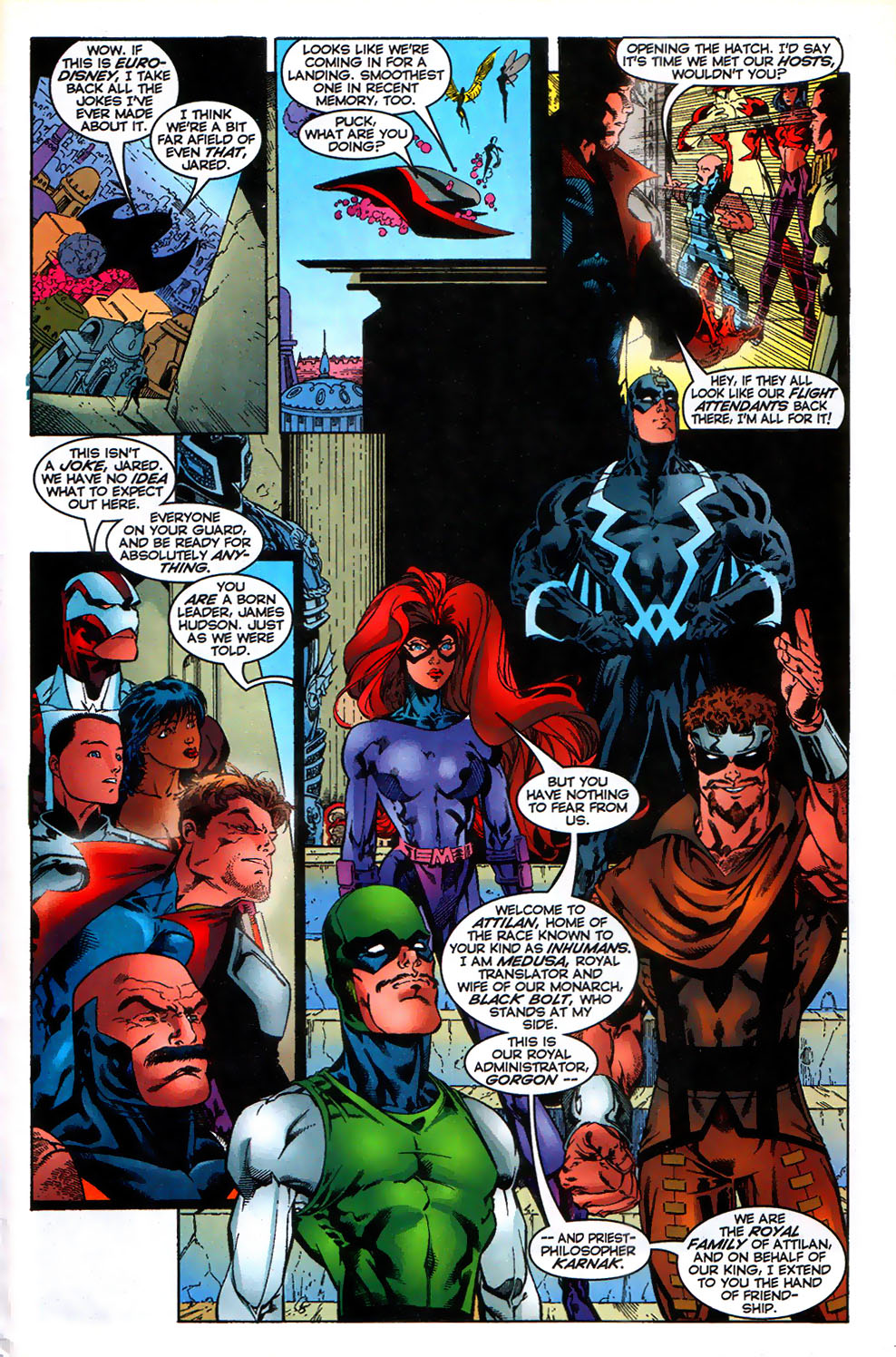 Read online Alpha Flight / Inhumans '98 comic -  Issue # Full - 23