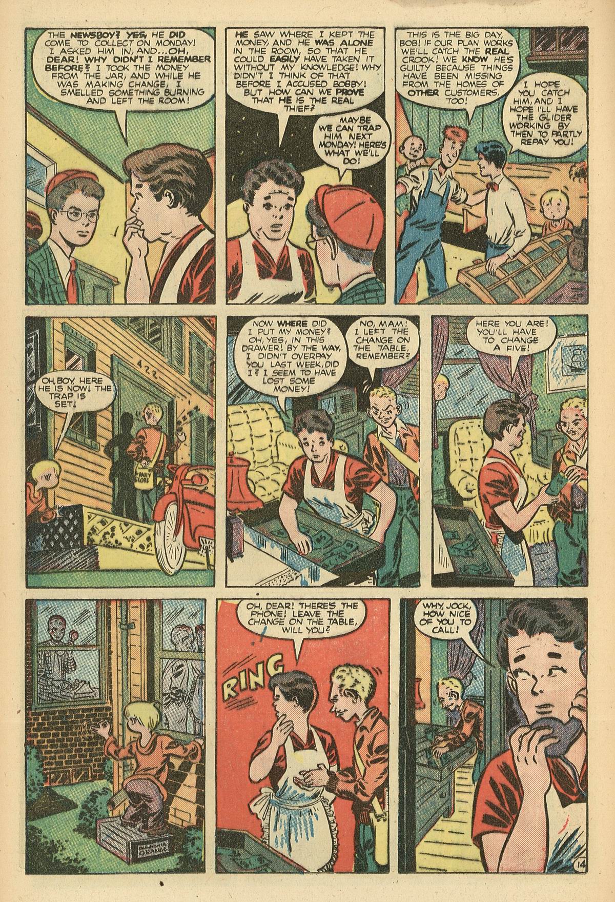Read online Daredevil (1941) comic -  Issue #54 - 16