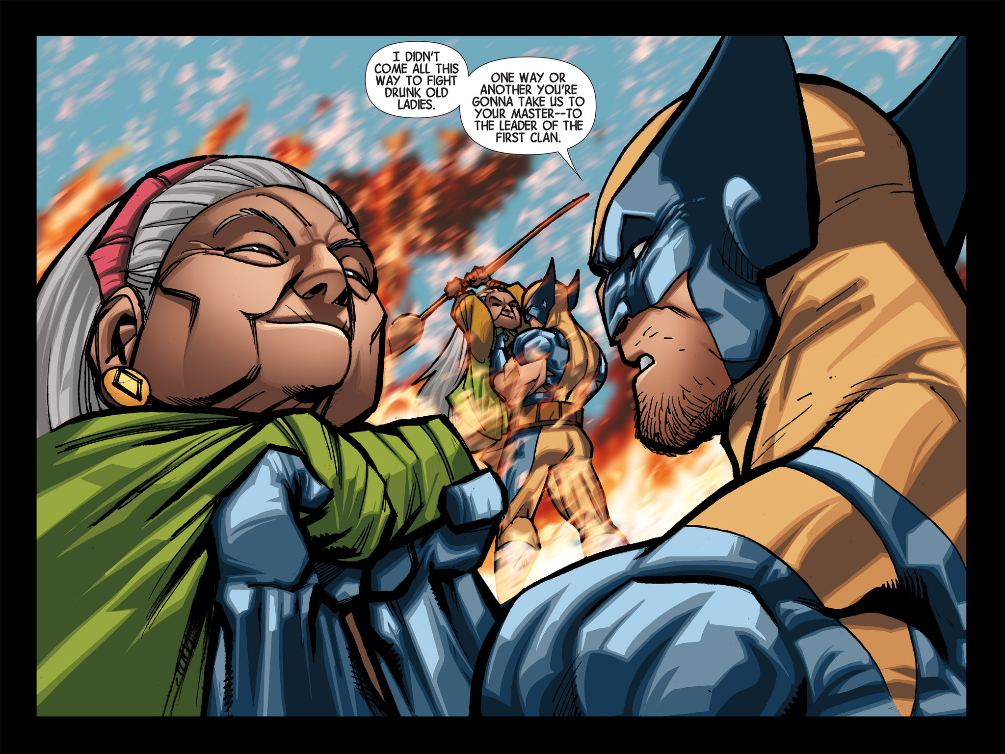 Read online Wolverine: Japan's Most Wanted comic -  Issue #9 - 11