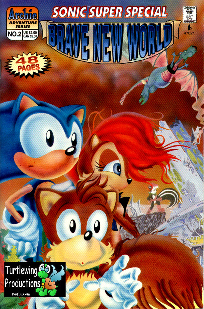 Read online Sonic Super Special comic -  Issue #2 - Brave new world - 3