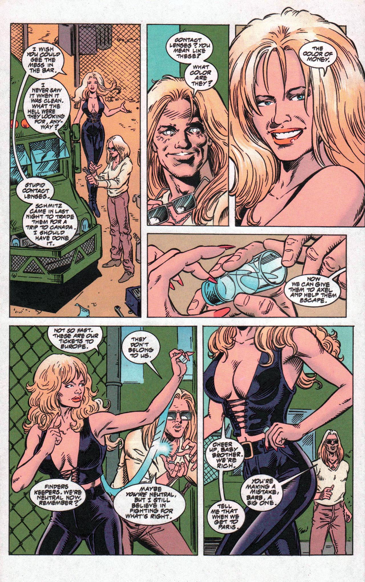 Read online Barb Wire Movie Special comic -  Issue # Full - 26