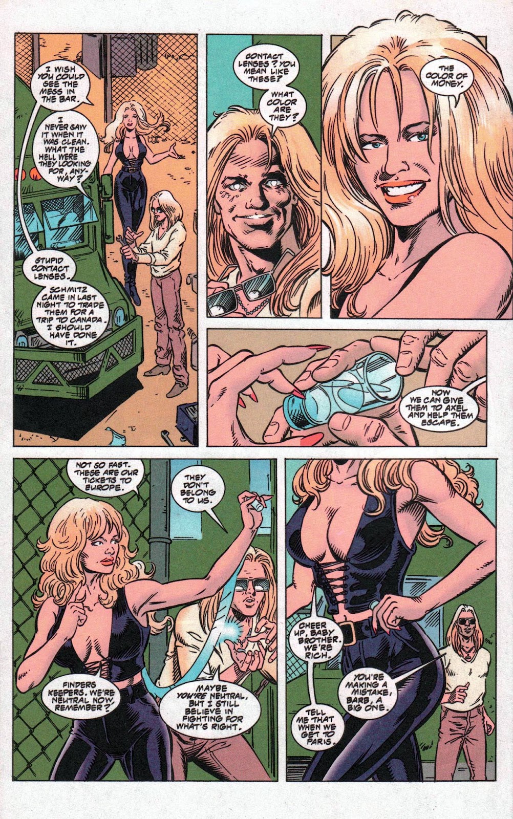 Barb Wire Movie Special issue Full - Page 26
