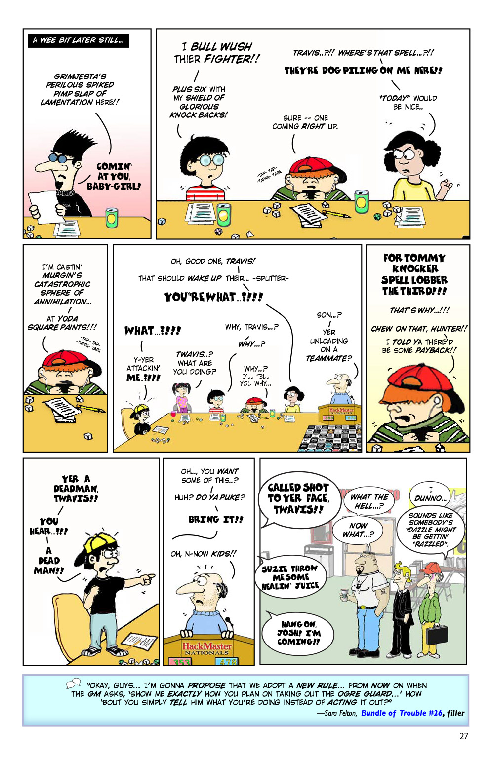 Read online Knights of the Dinner Table comic -  Issue #193 - 29