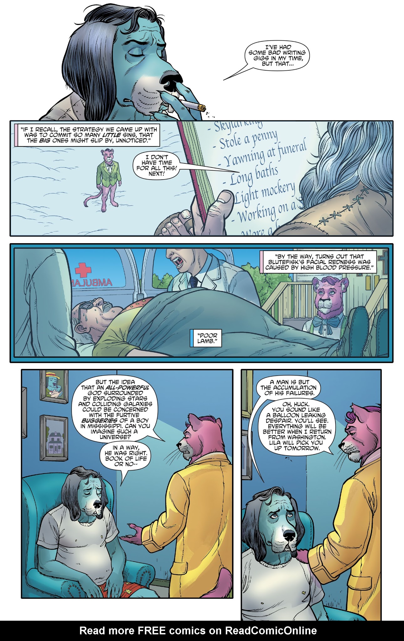 Read online Exit Stage Left: The Snagglepuss Chronicles comic -  Issue #5 - 12