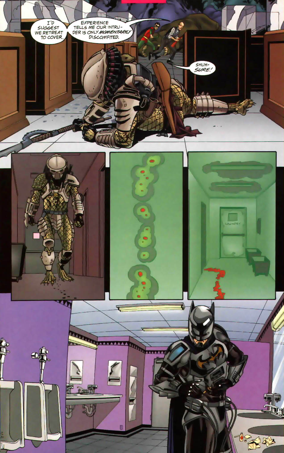 Read online Batman/Predator III comic -  Issue #4 - 19