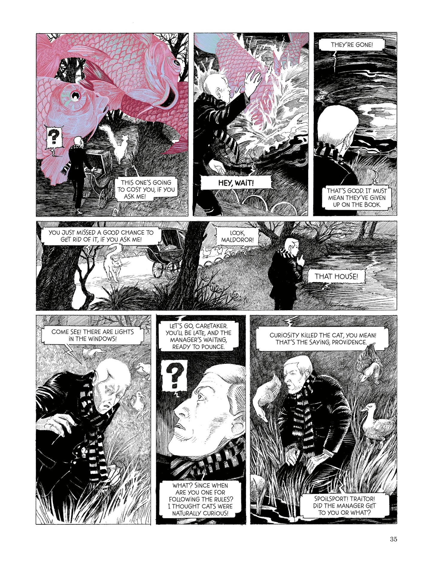 Read online The Monstrous Dreams of Mr. Providence comic -  Issue # TPB - 36