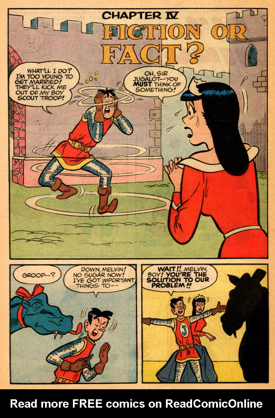 Read online Jughead's Fantasy comic -  Issue #1 - 28