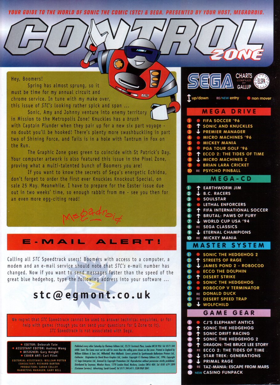 Read online Sonic the Comic comic -  Issue #74 - 2