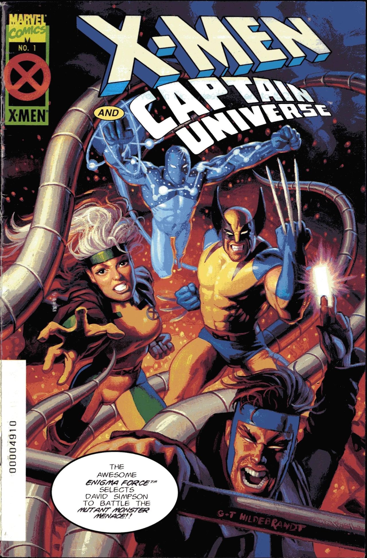 Read online The X-Men And Captain Universe: Sleeping Giants comic -  Issue # Full - 1