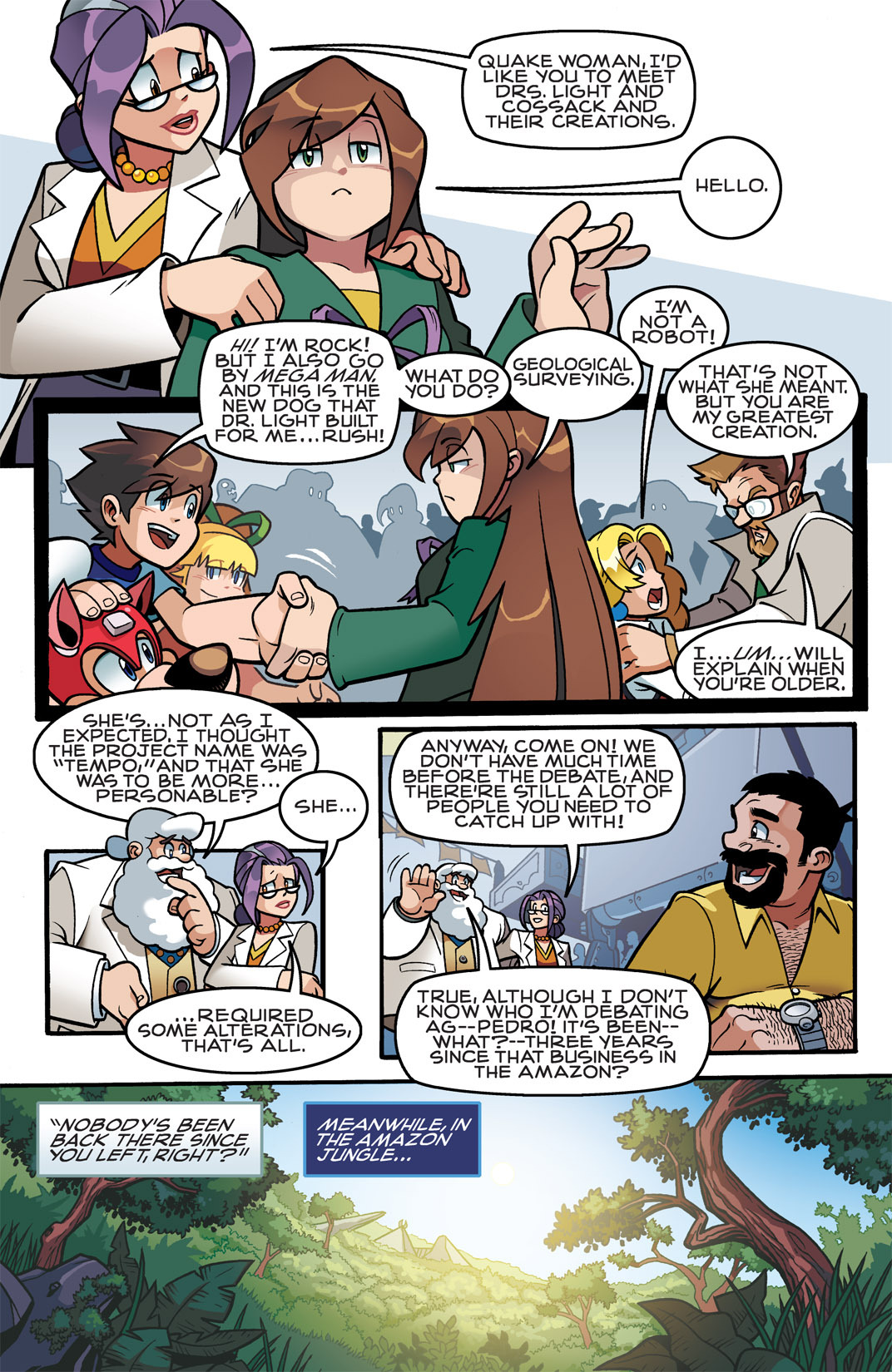 Read online Mega Man comic -  Issue # _TPB 4 - 12