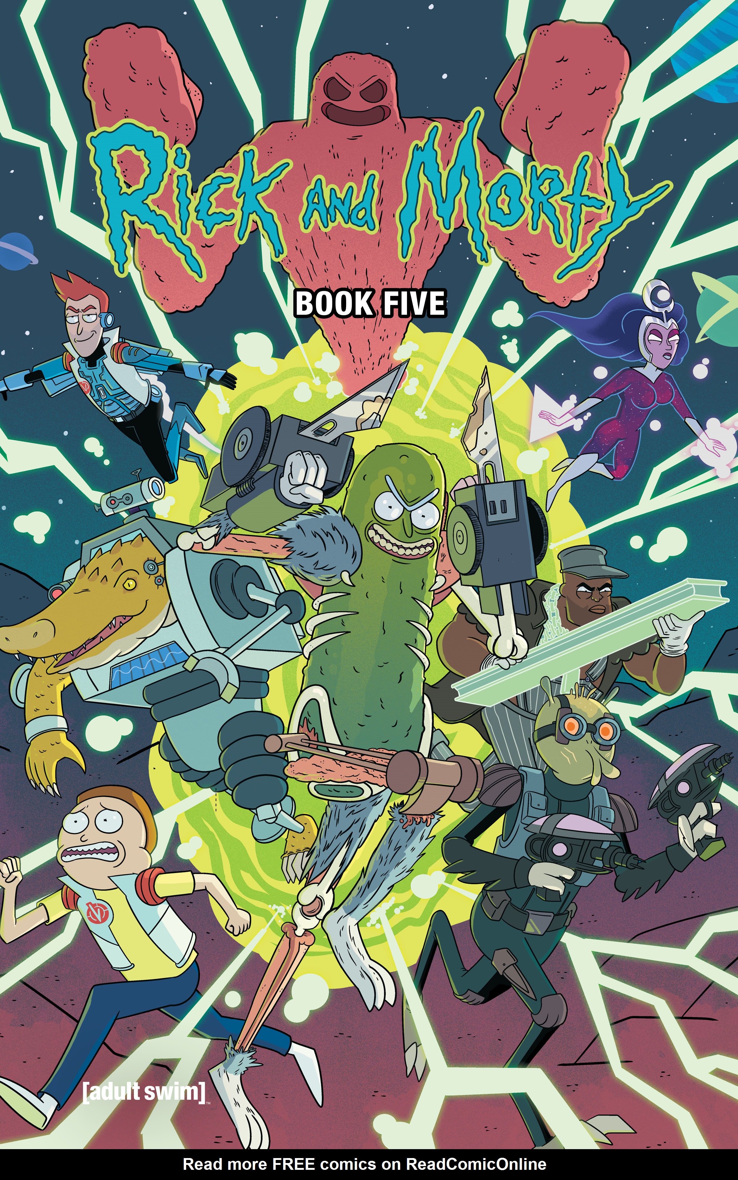 Read online Rick and Morty comic -  Issue # (2015) _Deluxe Edition 5 (Part 1) - 1