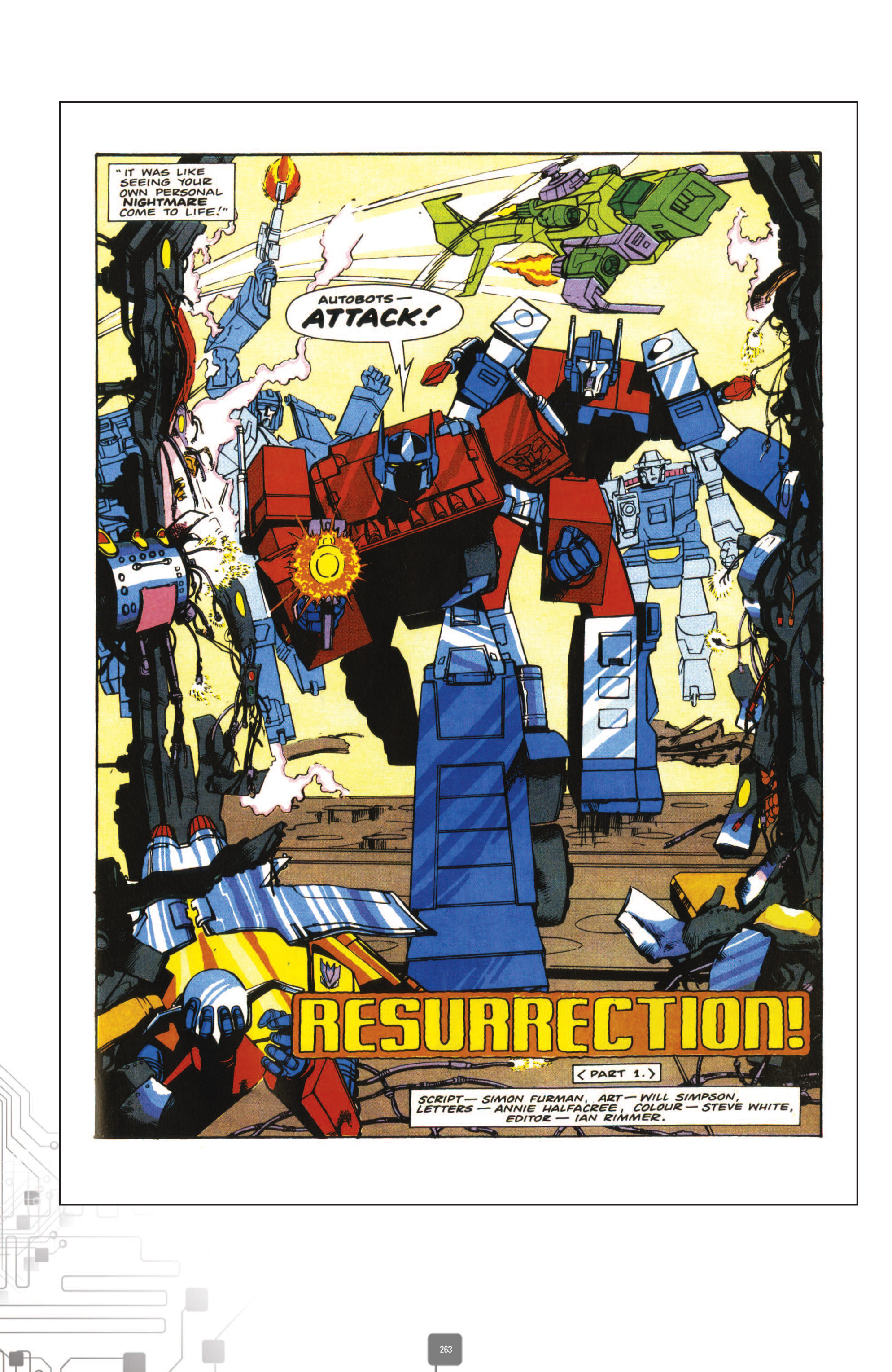 Read online The Transformers Classics UK comic -  Issue # TPB 3 - 263