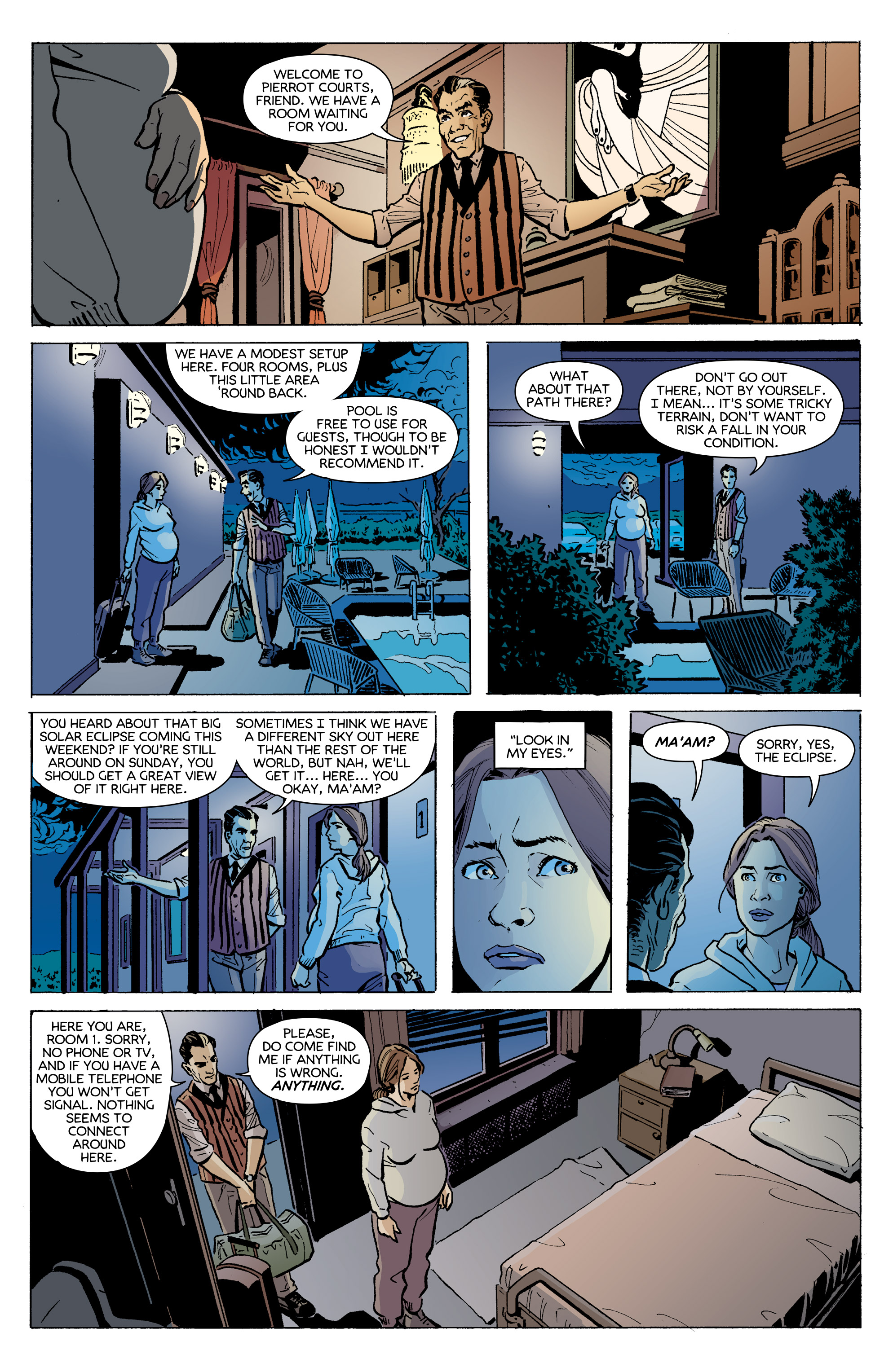 Read online Hotell comic -  Issue #1 - 5