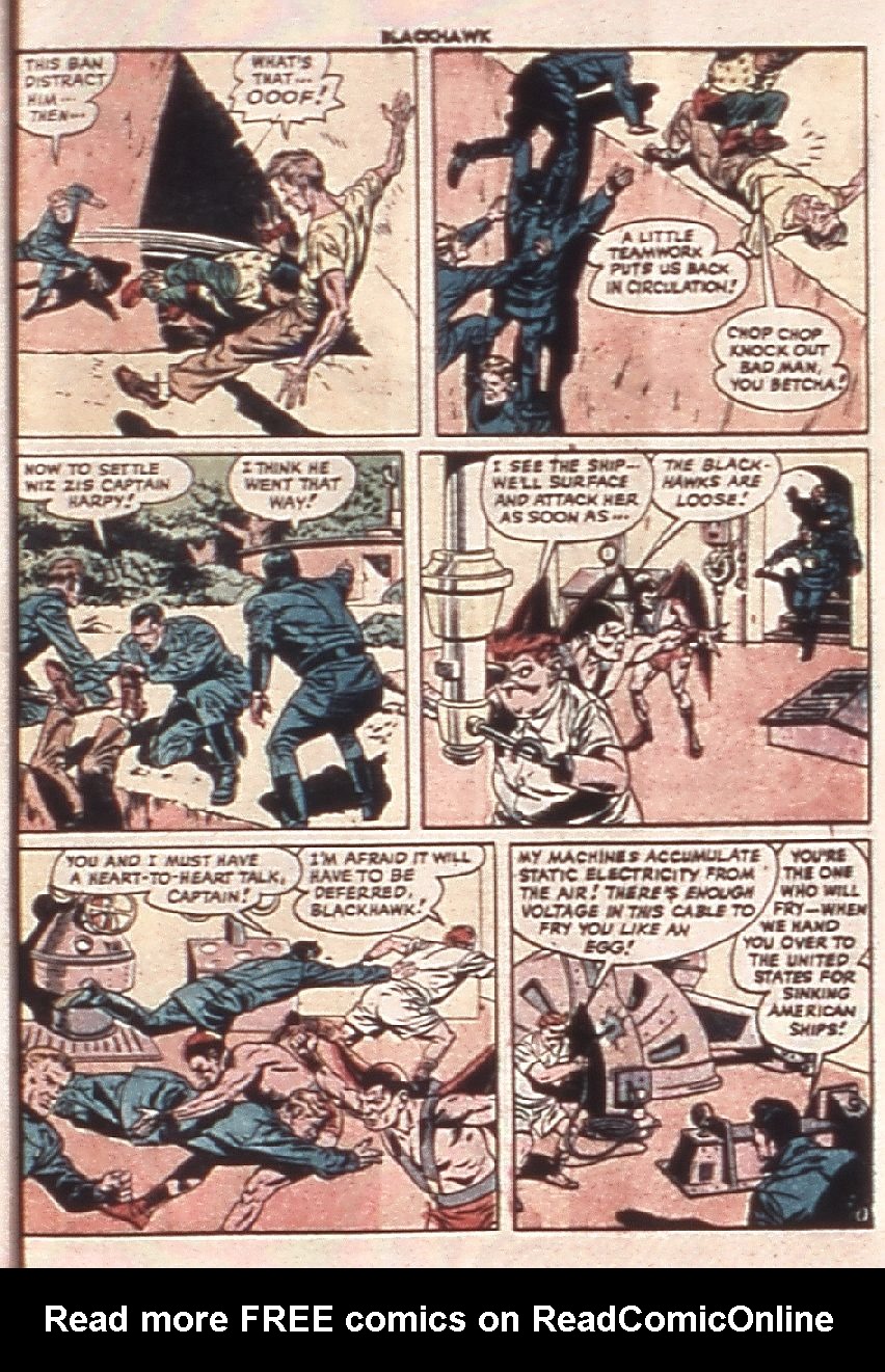 Read online Blackhawk (1957) comic -  Issue #23 - 45